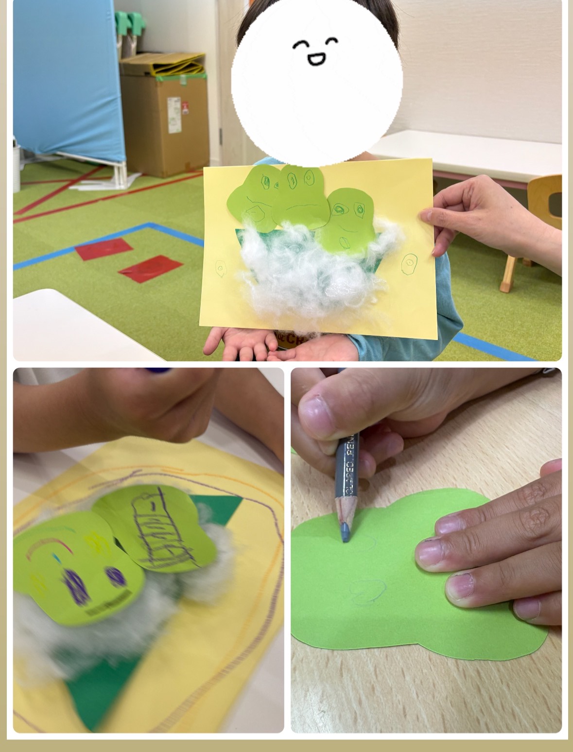 【南堀江】児童発達支援　そら豆製作