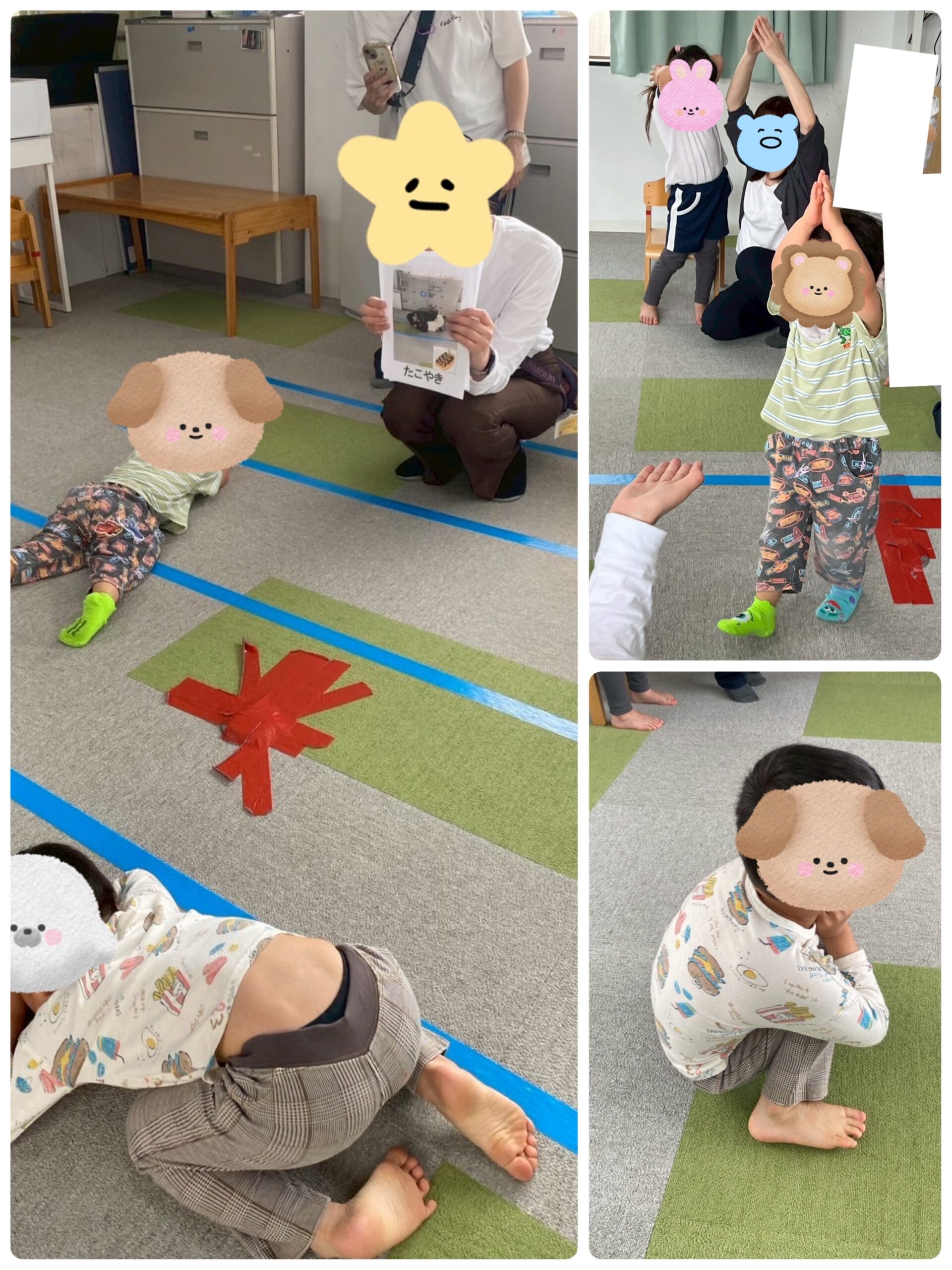 【北堀江】児童発達支援　たたたたゲーム🥚