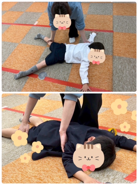 【南堀江】放デイ　運動の日🏃🏻レスリング👯✨