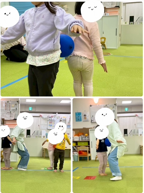 【南堀江】児童発達支援　風船運びゲーム