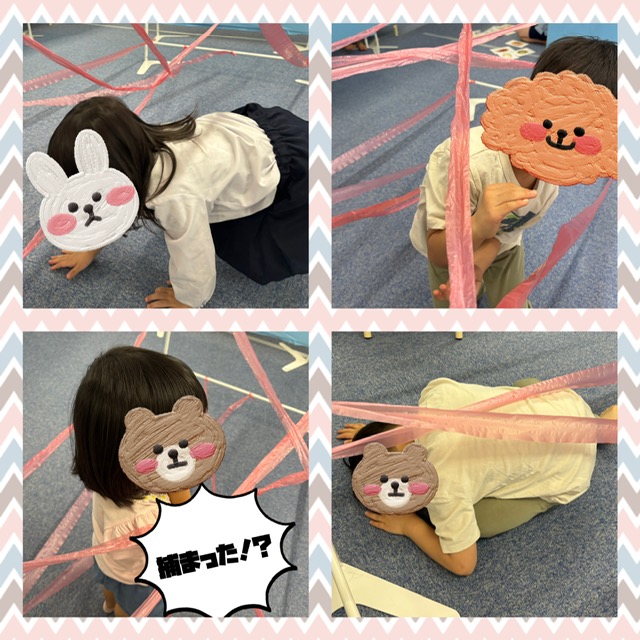 【ハッピープラス南堀江】蜘蛛の巣くぐり🕷🌟