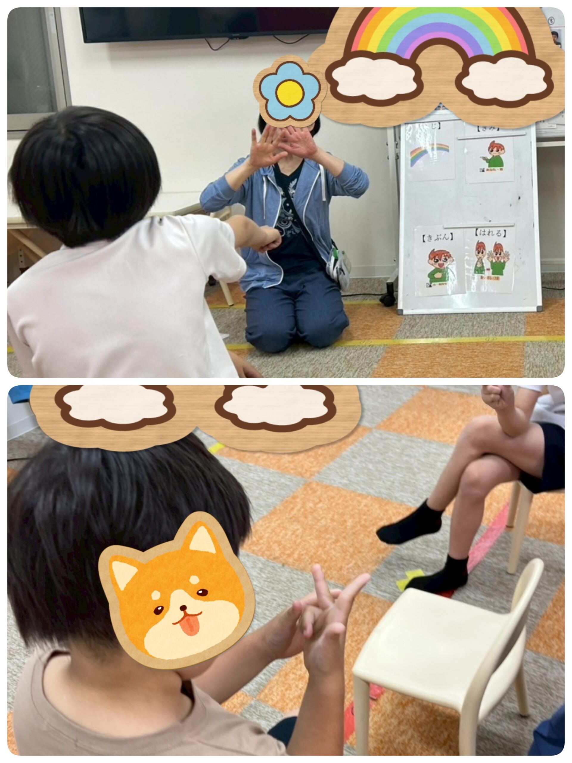 【南堀江】放デイ：音楽の日～手話の歌【虹①】