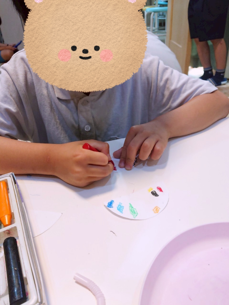 【北堀江】放デイ：公文📖　傘☔制作