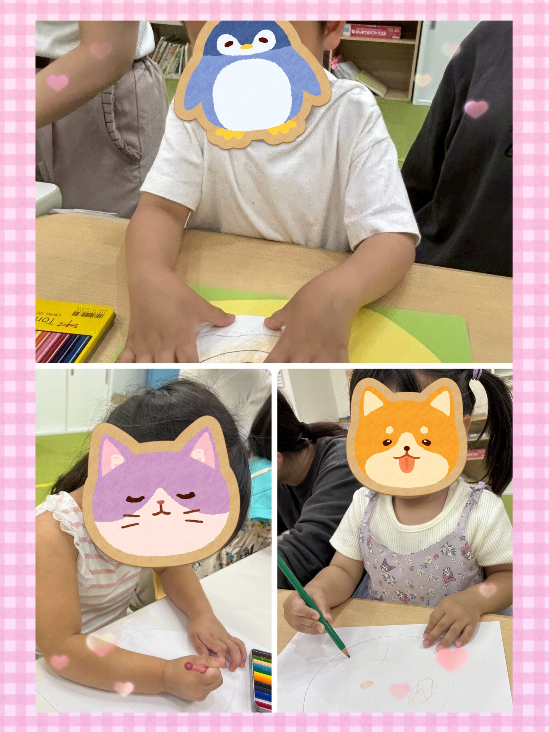 【南堀江】児童発達支援　カタツムリ制作