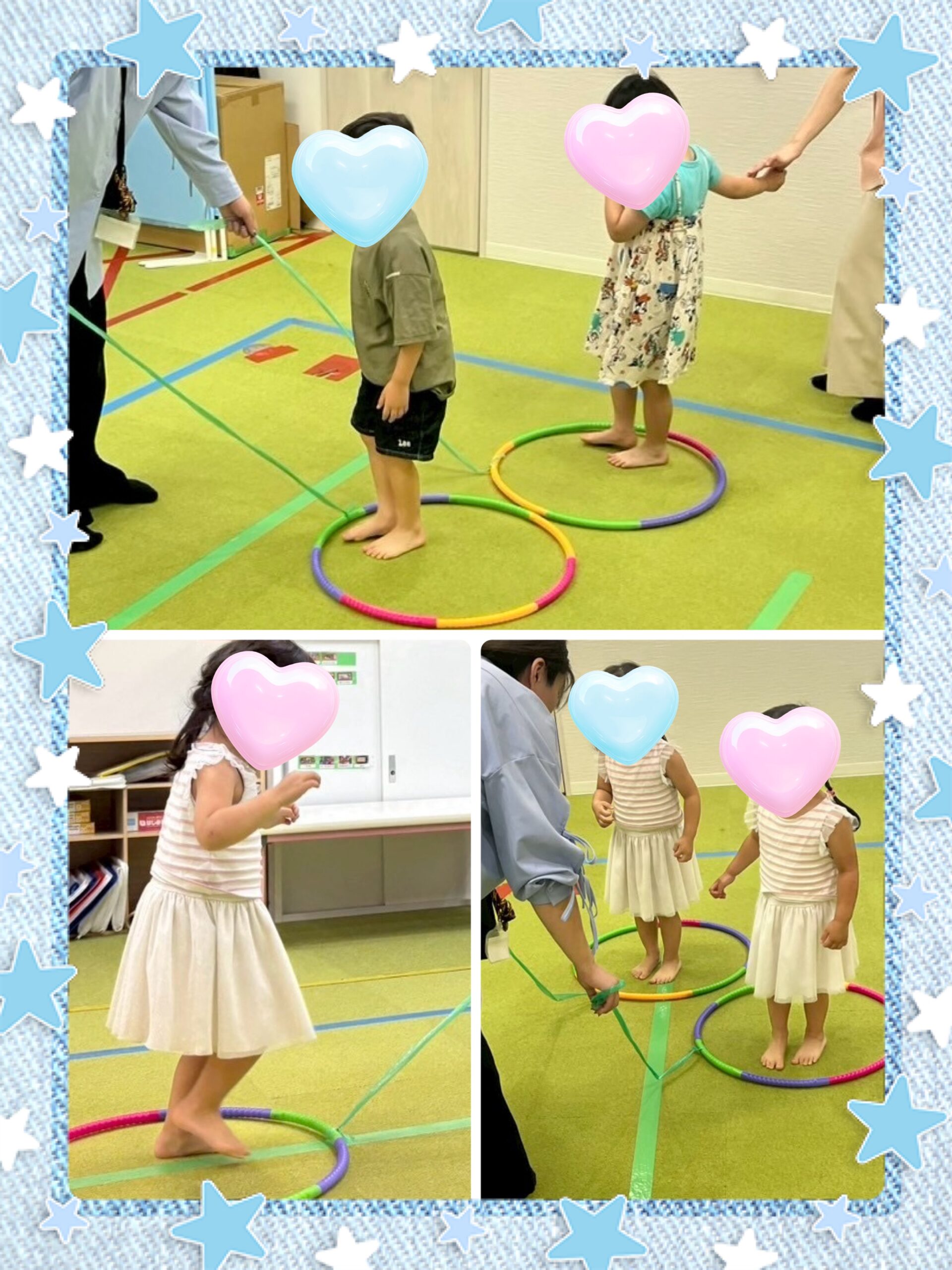 【南堀江】児童発達支援　フープでお散歩ゲーム