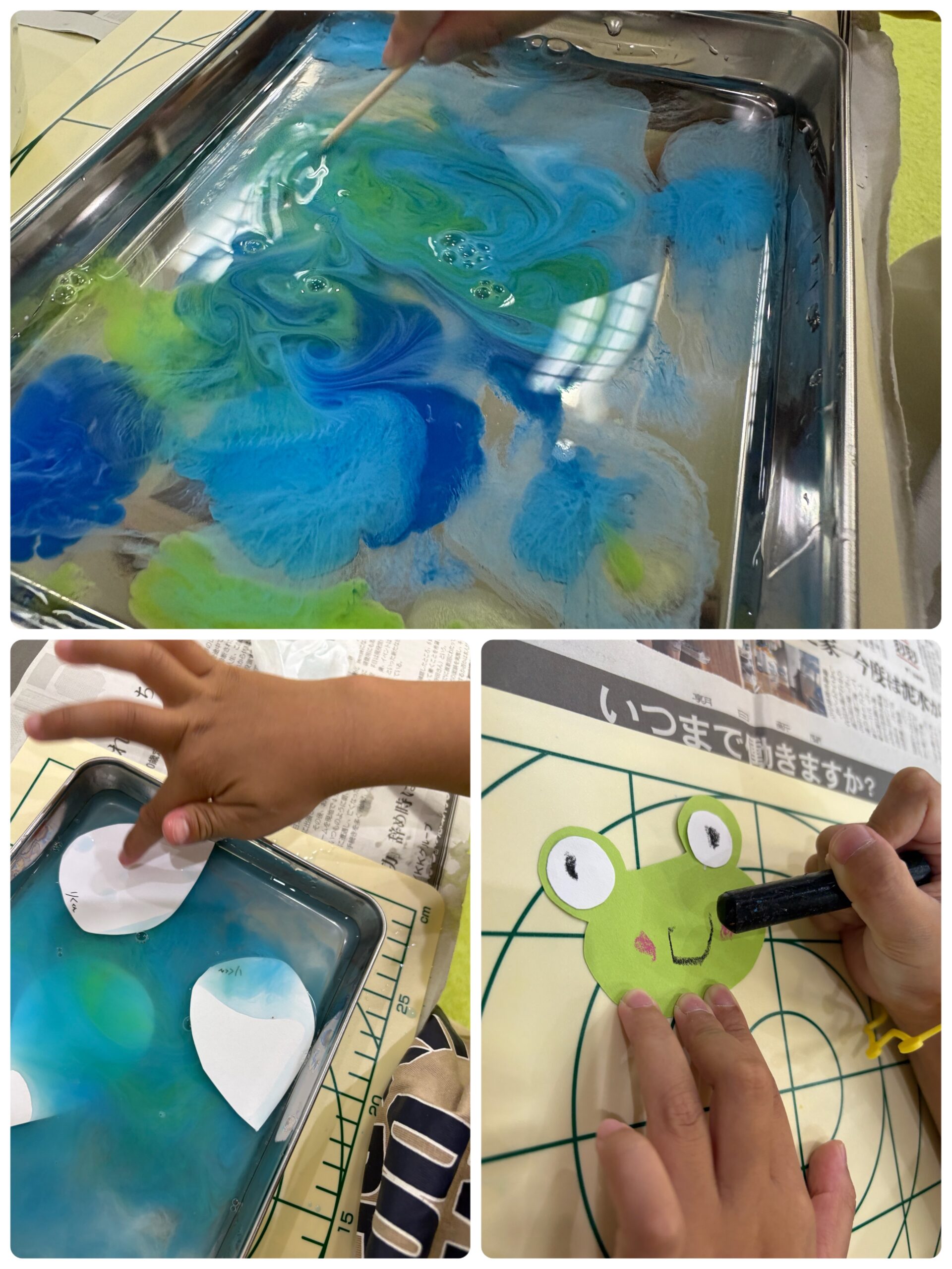 【南堀江】児童発達支援　しずく制作💧