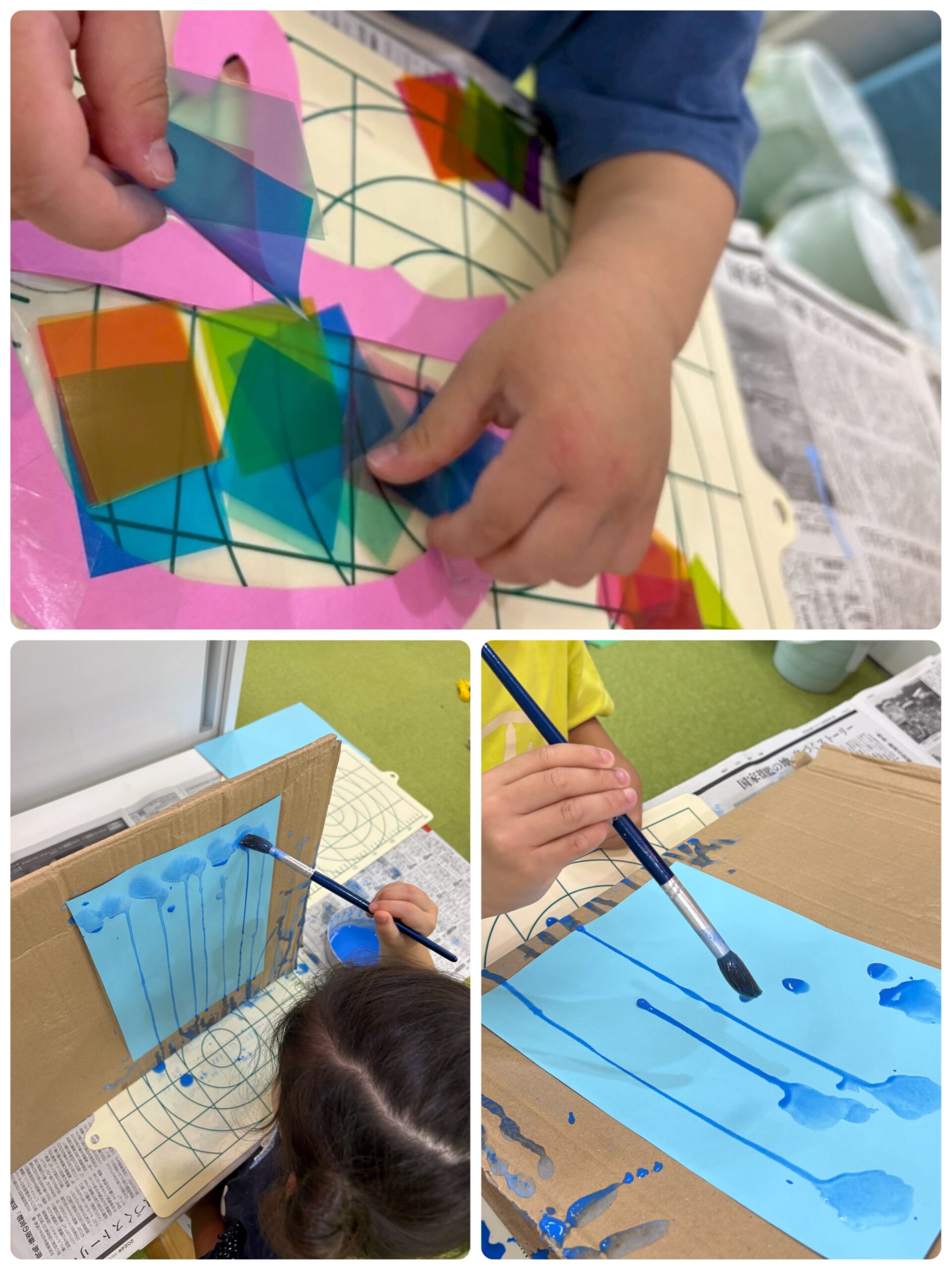 【南堀江】児童発達支援　傘　製作