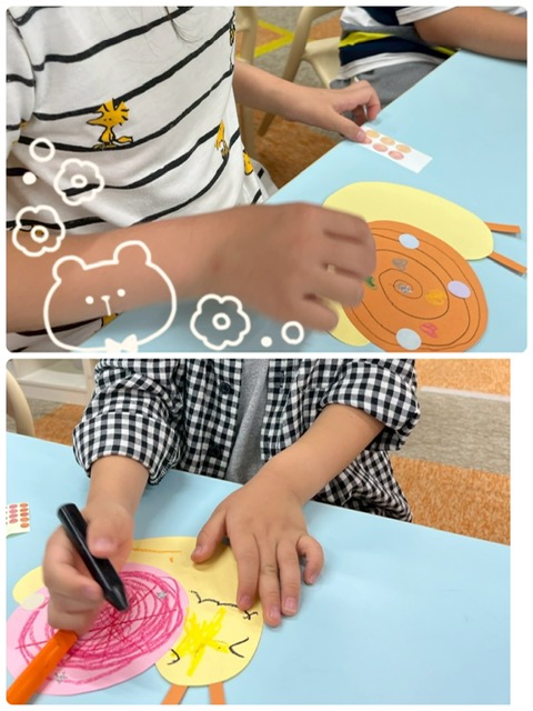 【放デイ】かたつむり制作