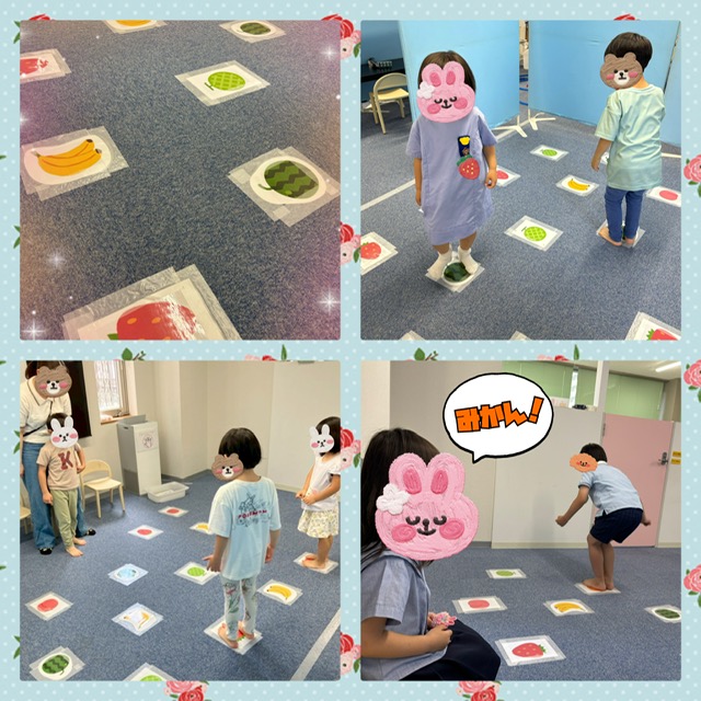 【ハッピープラス南堀江】フルーツ探しゲーム🍎✨