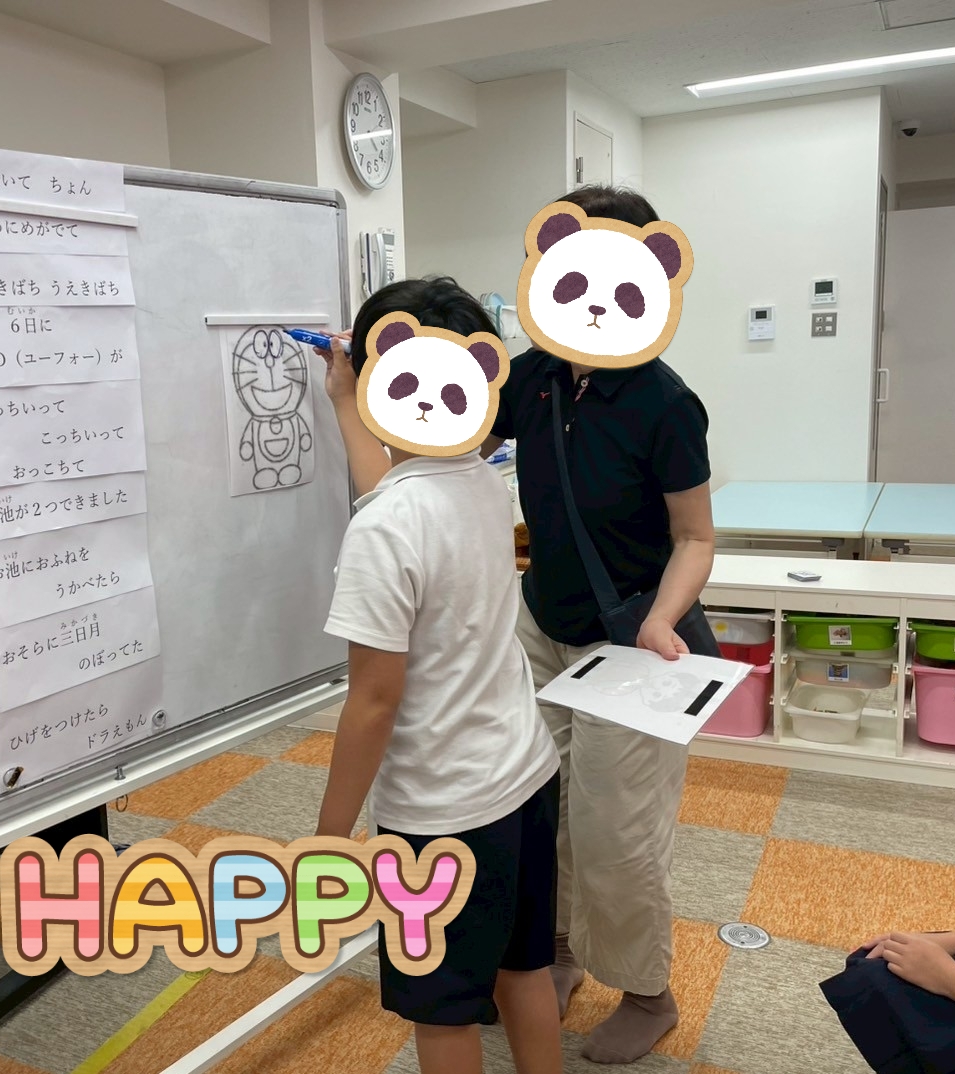 【南堀江】放デイ：音楽の日～絵描き歌③🎶