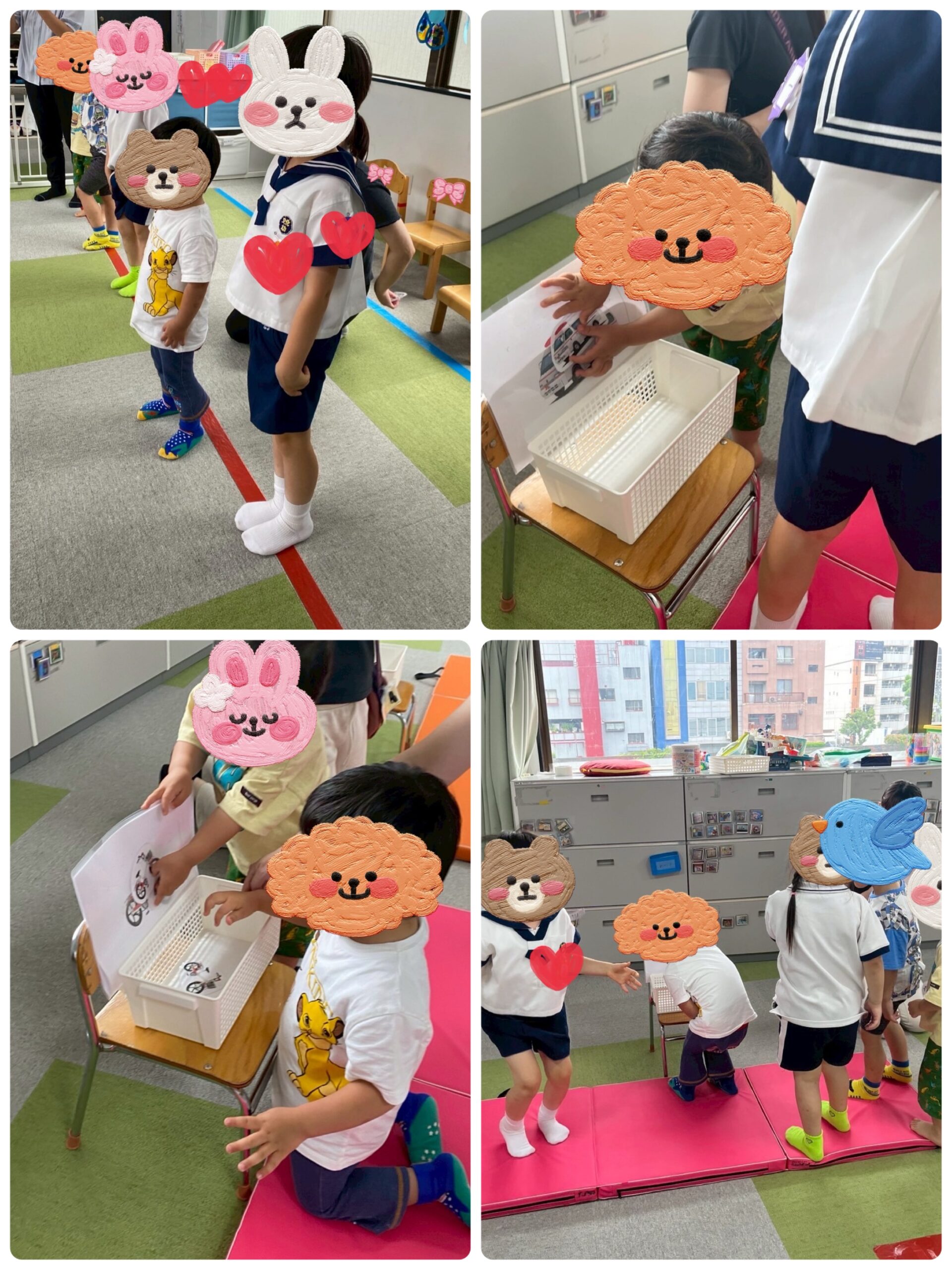 【北堀江】児童発達支援　ヒントゲーム🚗乗り物編