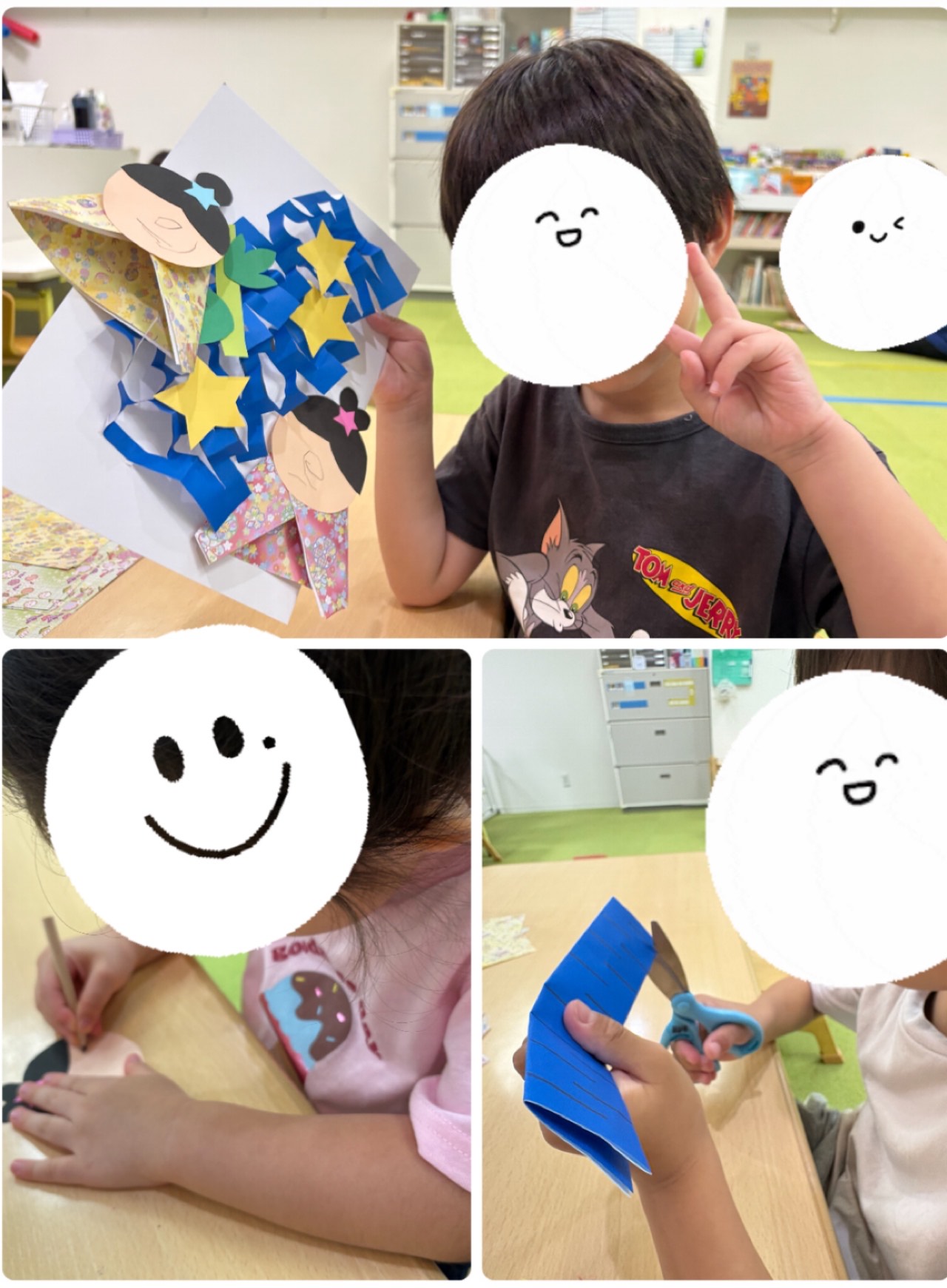 【南堀江】児童発達支援　七夕制作🎋