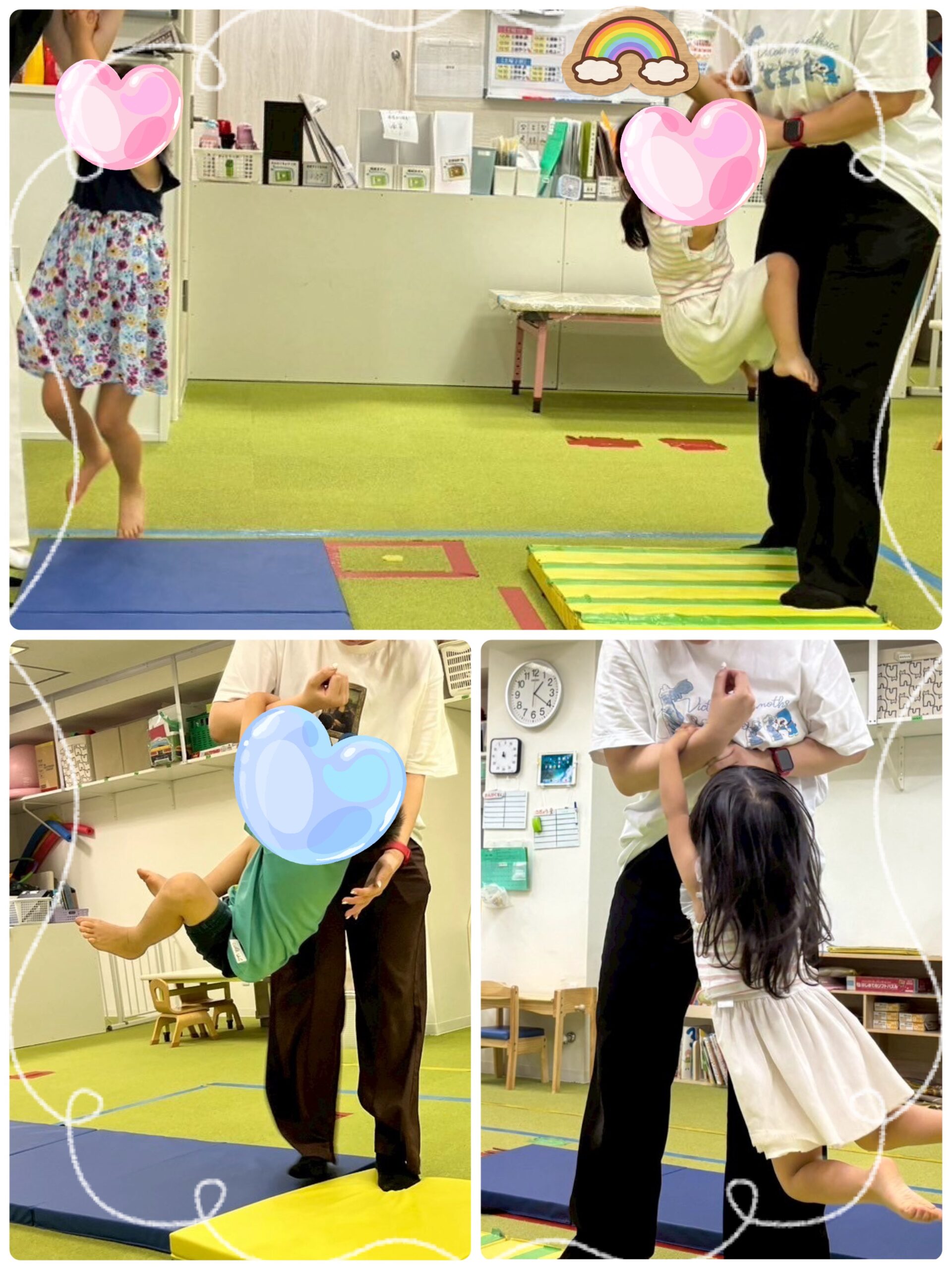 【南堀江】児童発達支援　筋力ゲーム👍