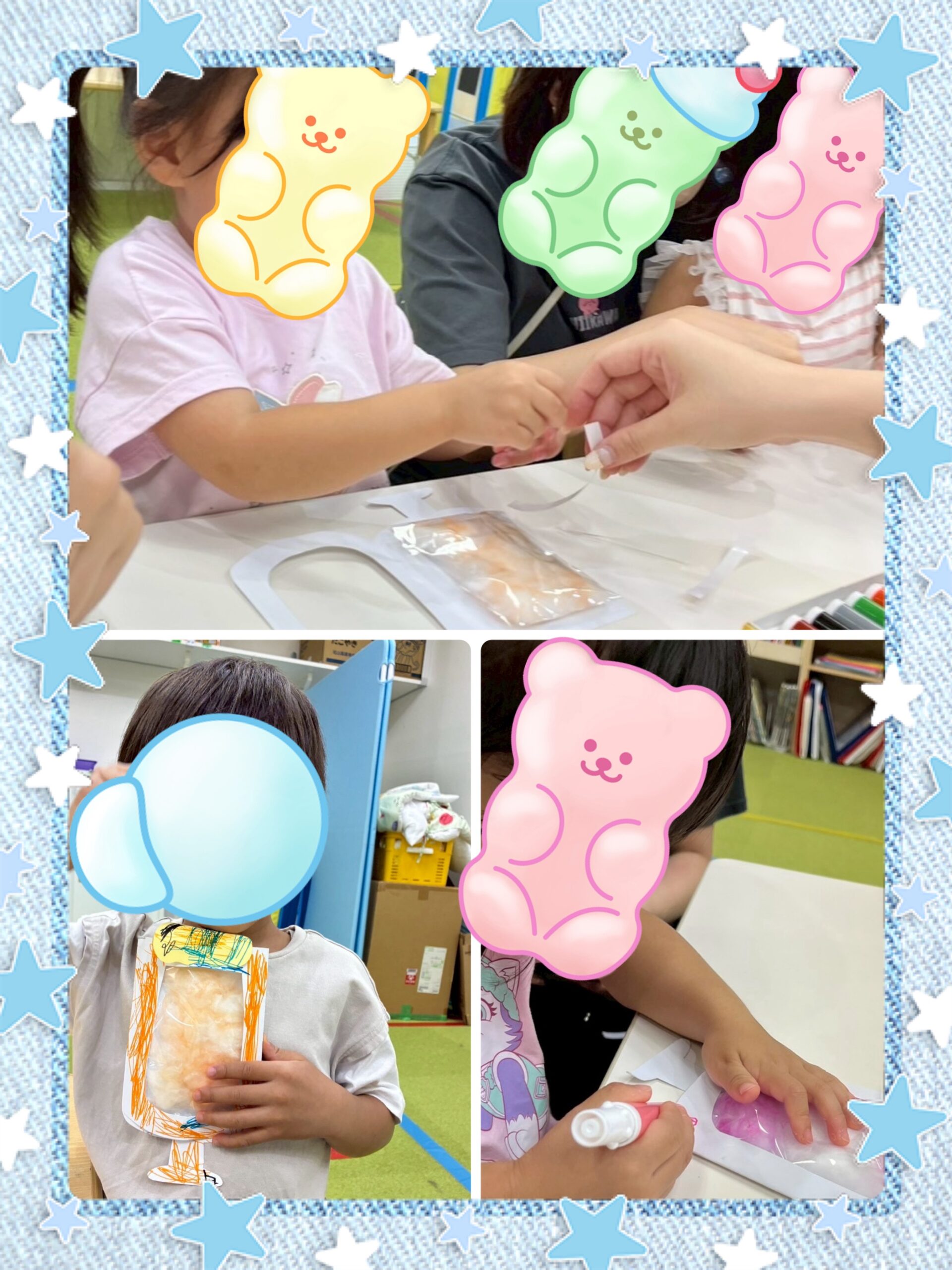 【南堀江】児童発達支援　クリームソーダ制作