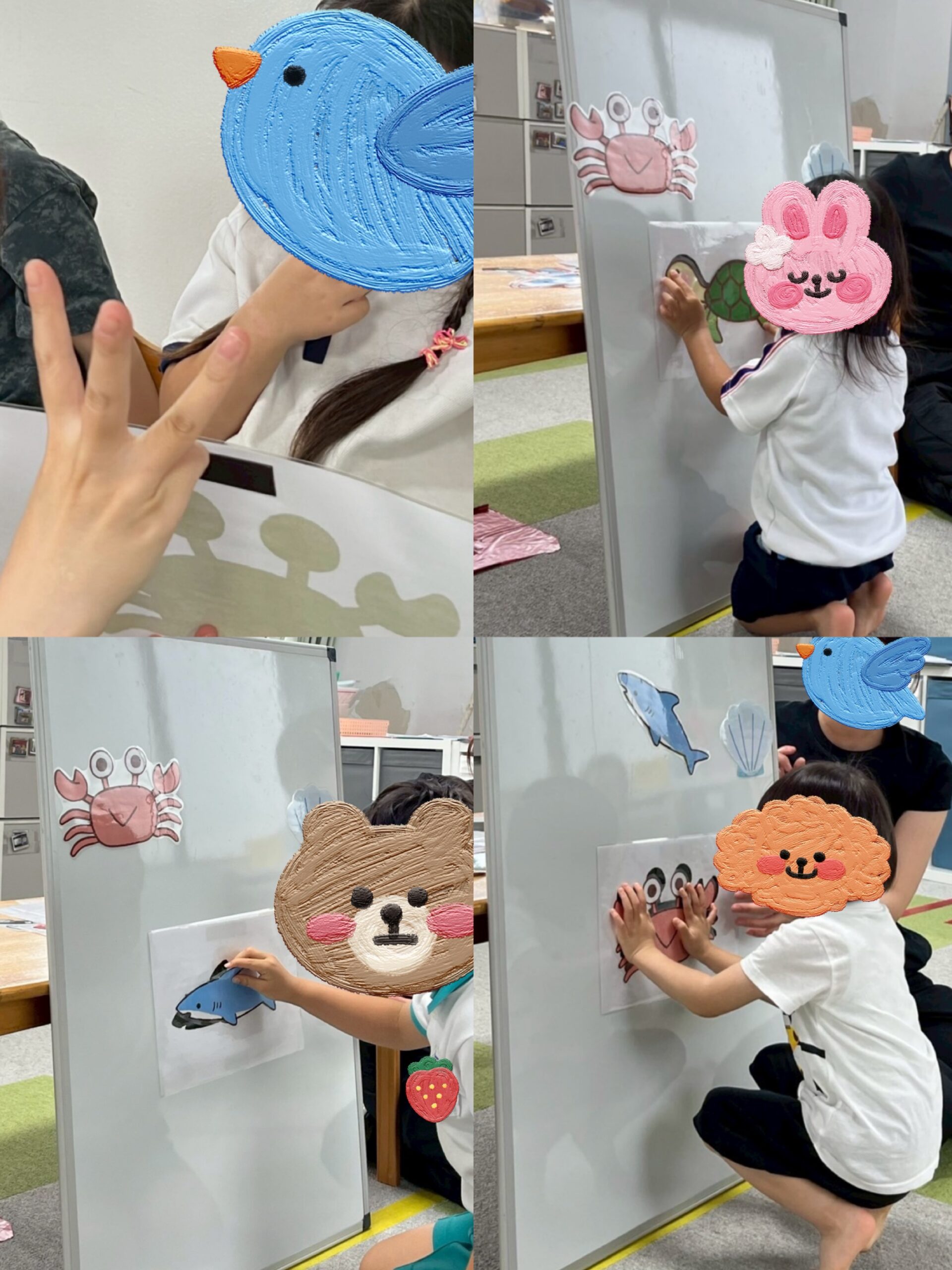 【北堀江】児童発達支援　シルエットクイズ④🐟