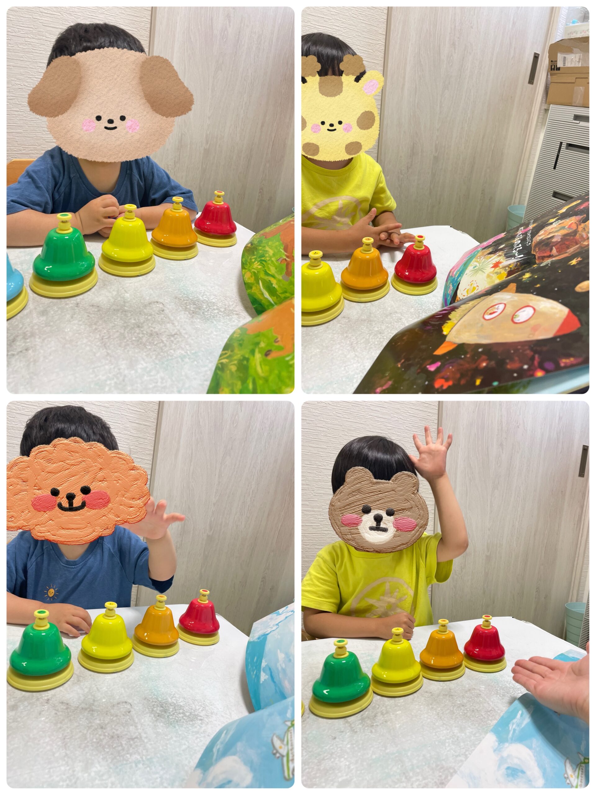 【南堀江】児童発達支援：個別音楽～絵本を聞いて楽器を鳴らす～