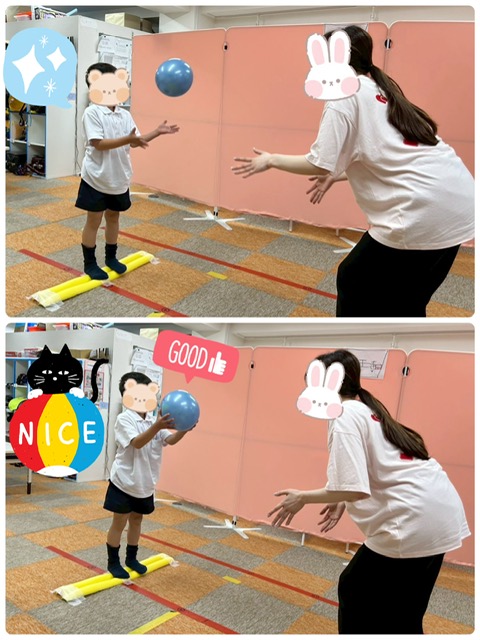 【南堀江】放デイ　グラグラキャッチボール🥎✨