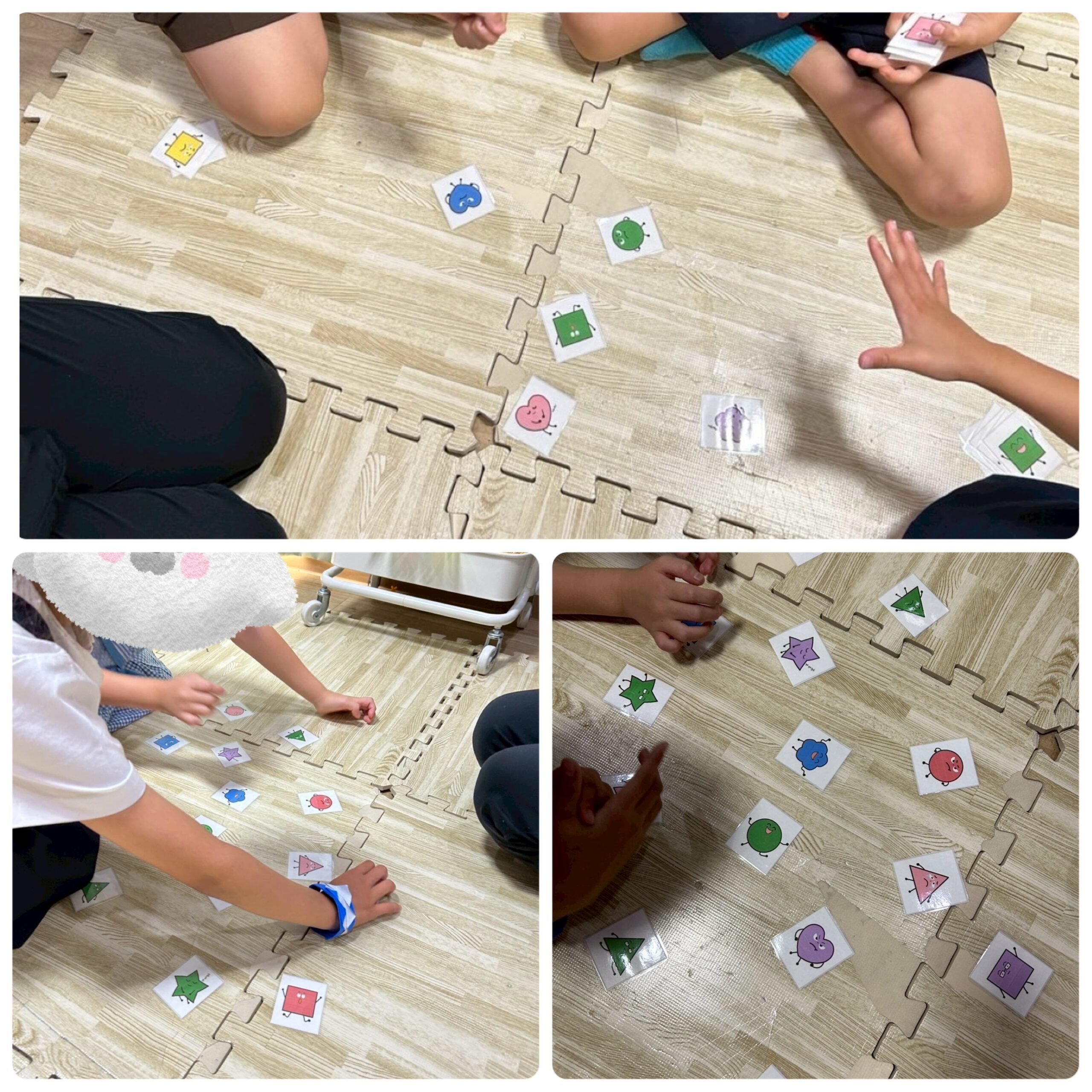 【北堀江】放デイ：公文📖　形スリーヒントゲーム！