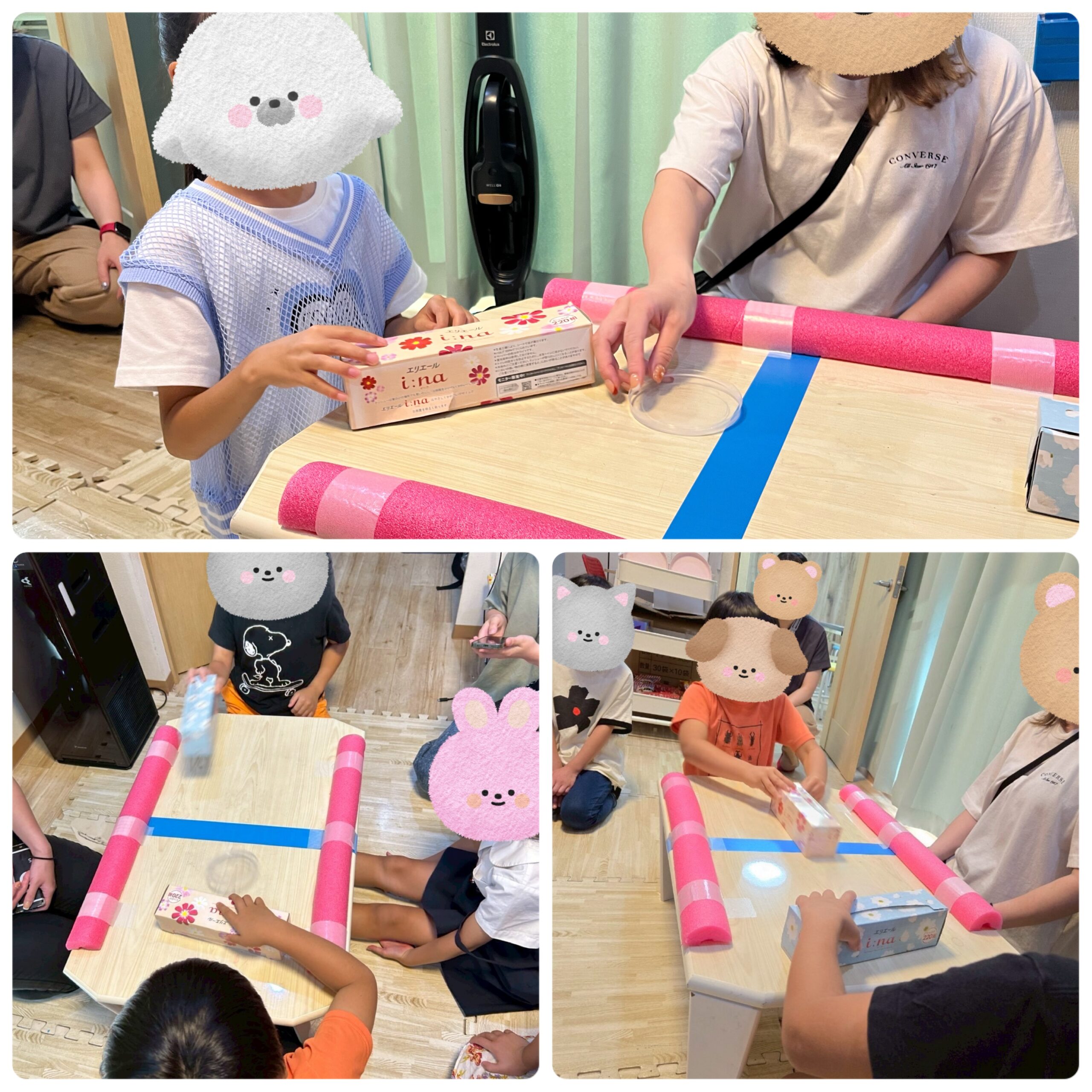 【北堀江】放デイ：公文📖 テーブルホッケー！