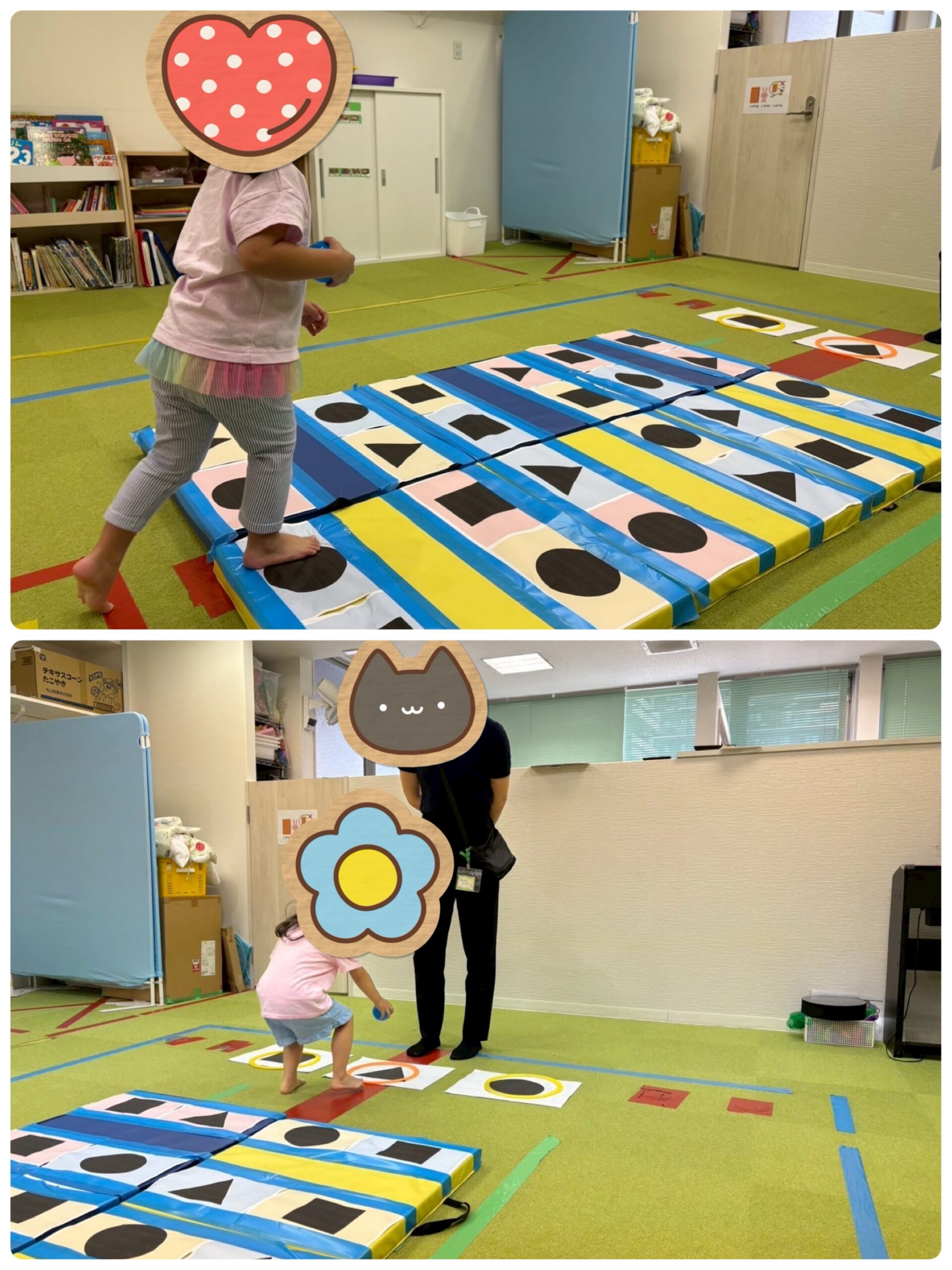 【南堀江】児童発達支援　マーク探しゲーム➂