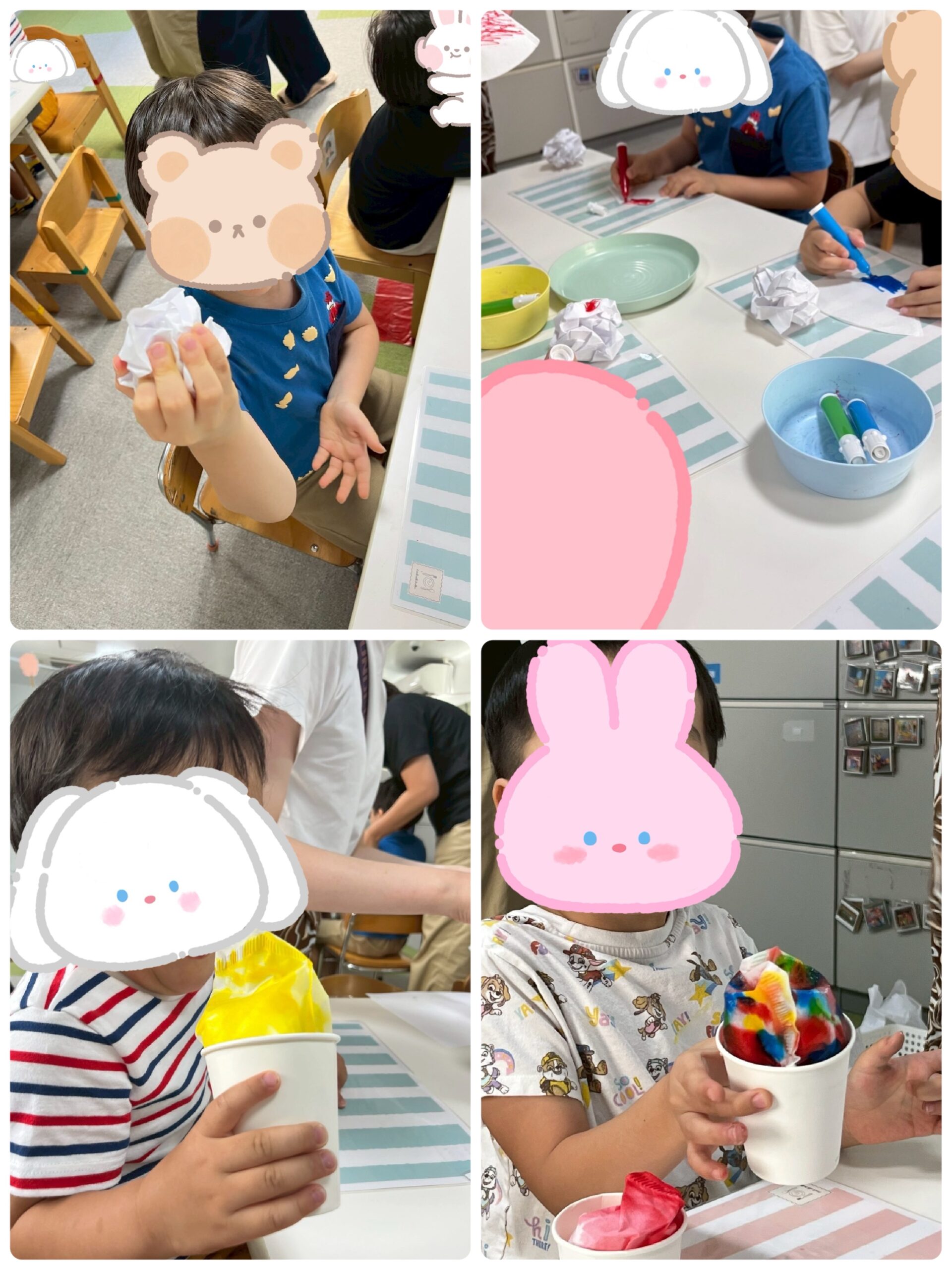 【北堀江】児童発達支援　夏祭り週間🍧かき氷づくり