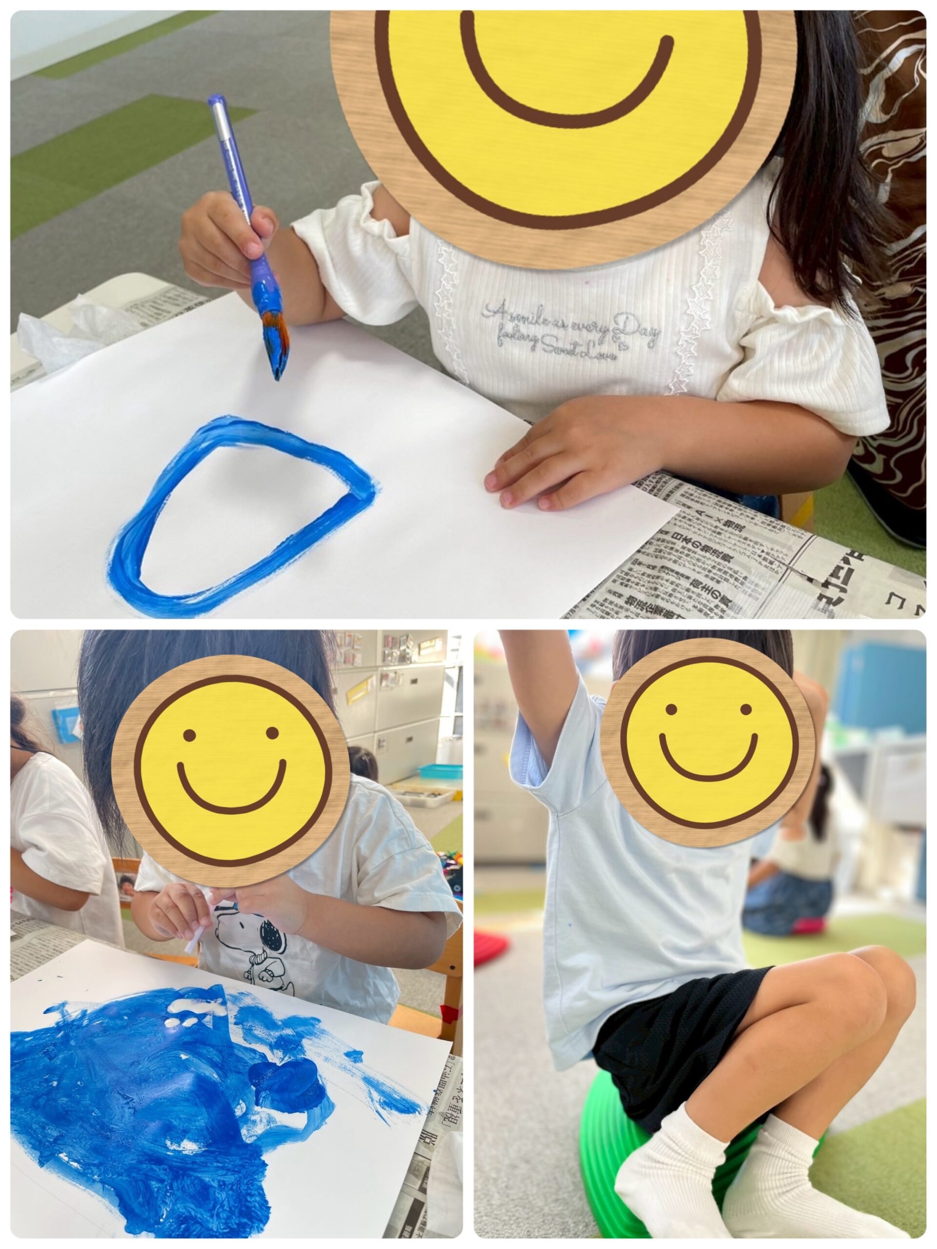 【北堀江】児童発達支援　富士山制作とバランスゲーム🗻