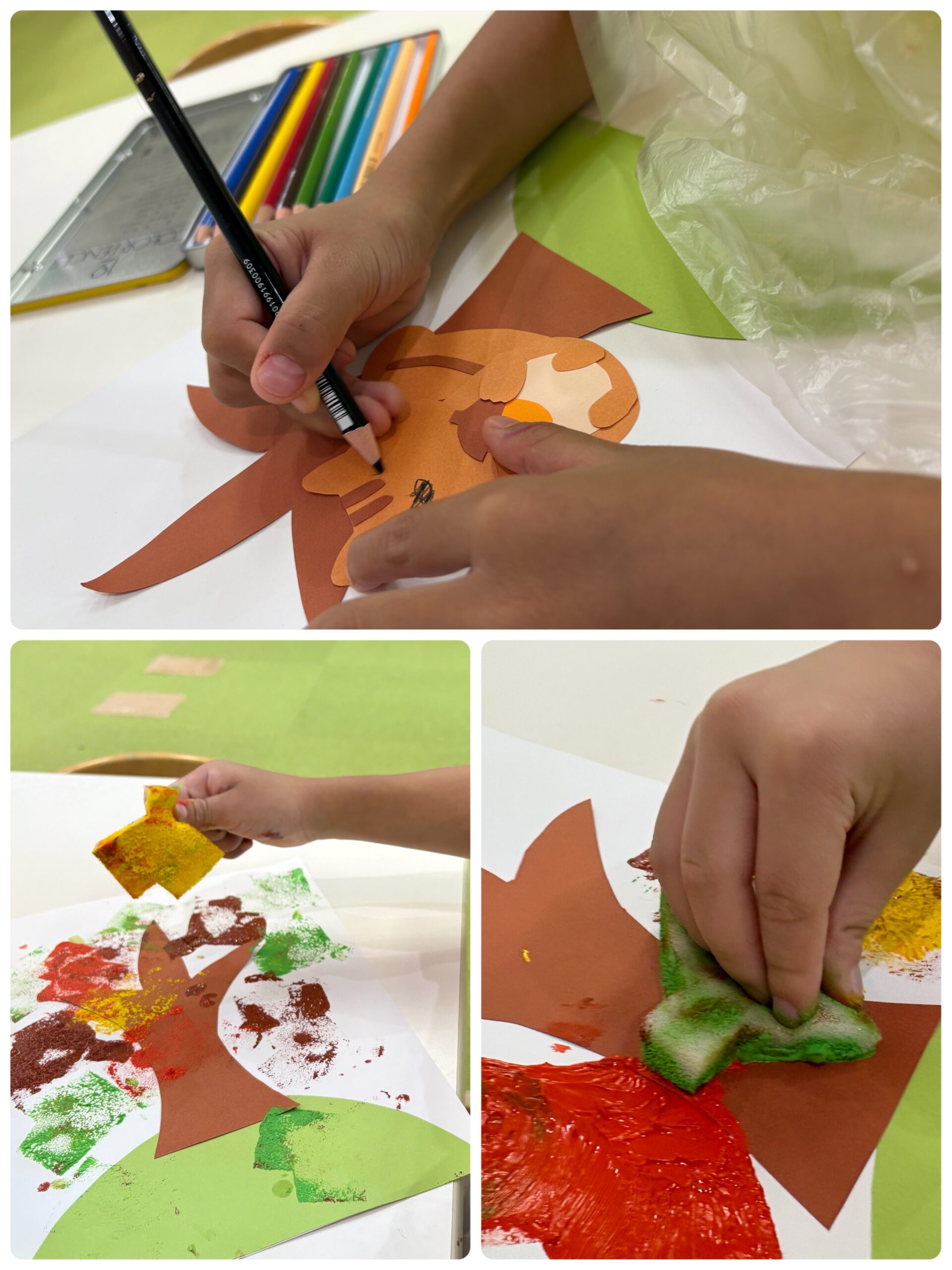 【南堀江】児童発達支援　イチョウ制作