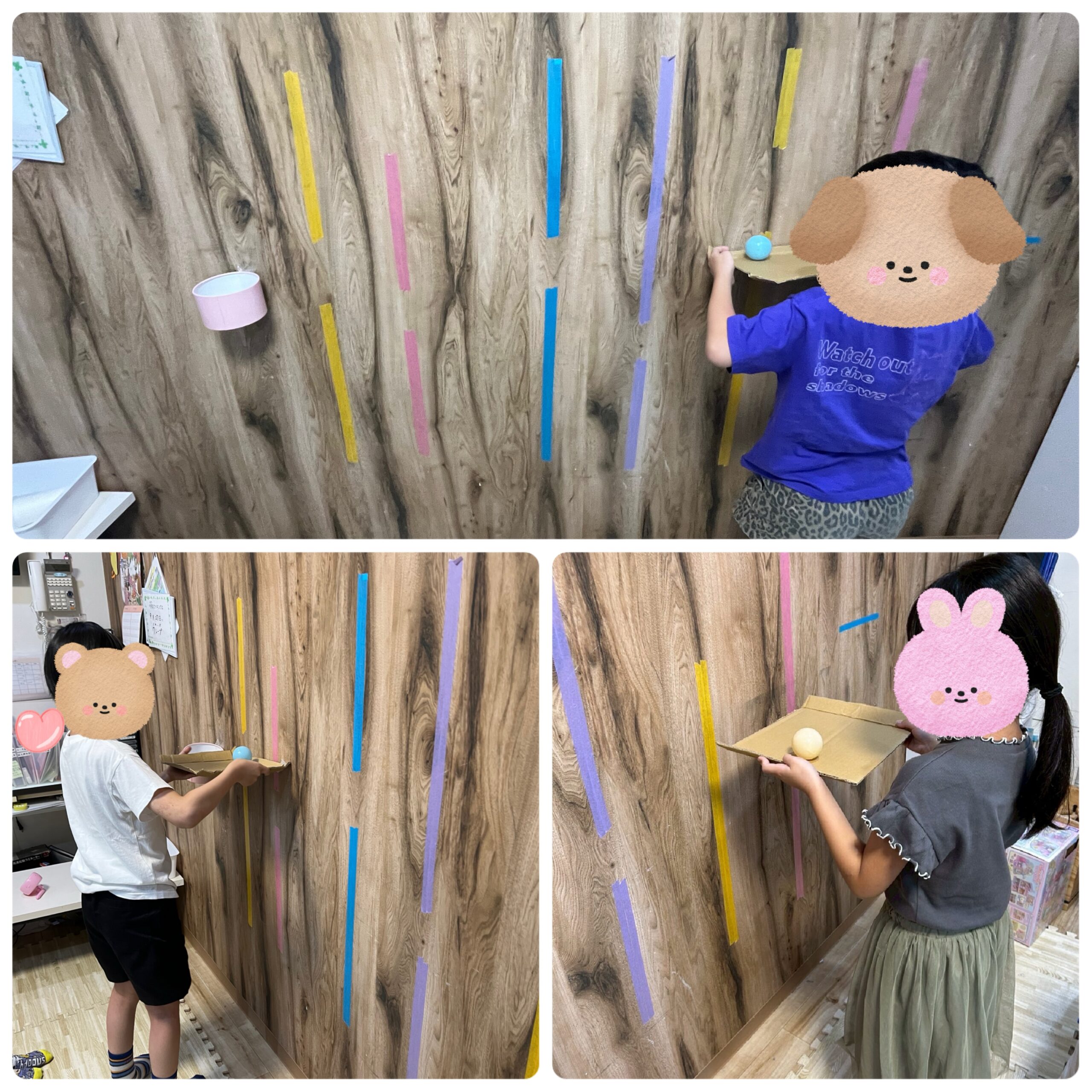 【北堀江】放デイ：公文📖　ボールバランスゲーム！