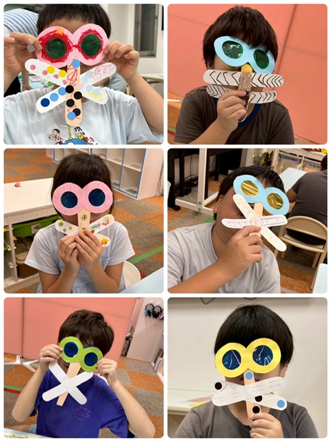 【南堀江】放デイ：とんぼのめがね制作