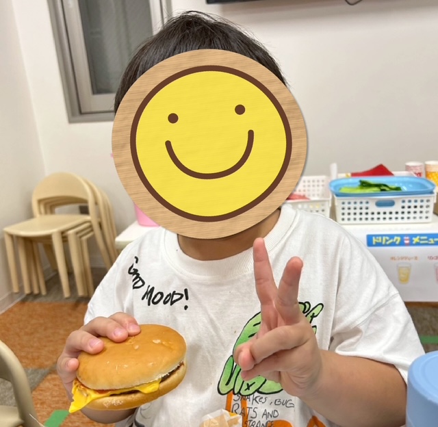 【南堀江】放デイ　ハンバーガー屋さんごっこ🍔