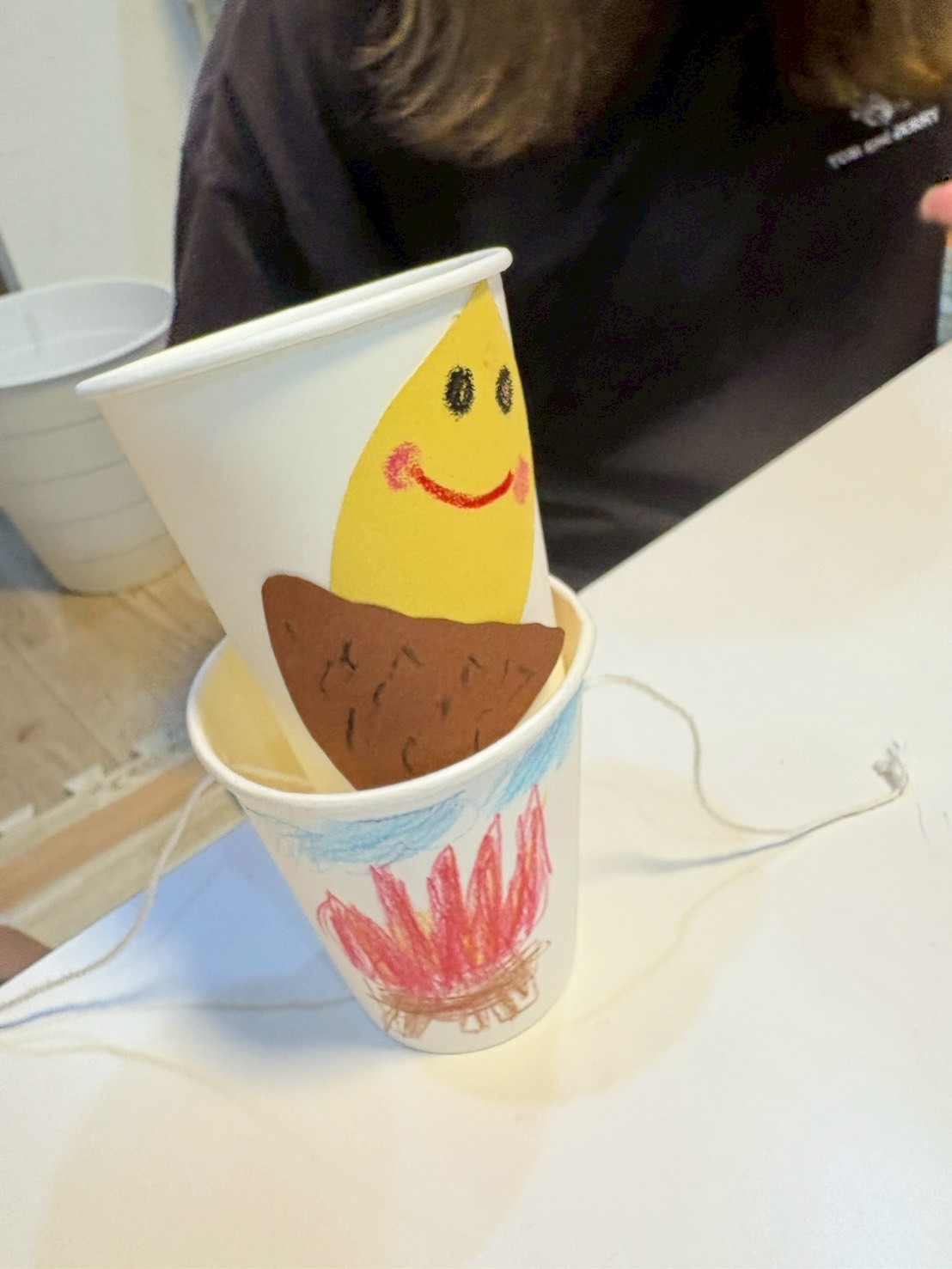 【北堀江】放デイ公文　サツマイモ制作