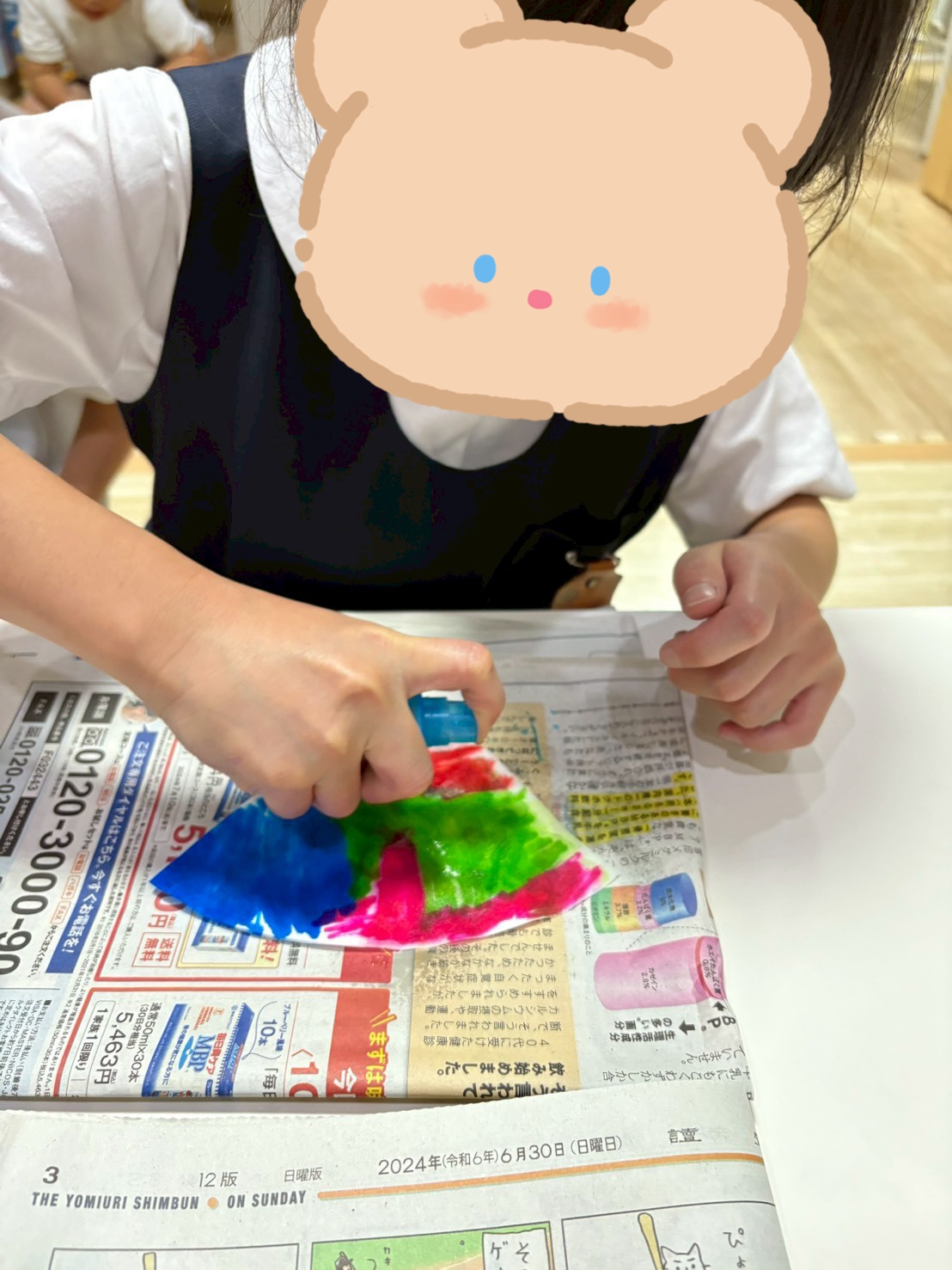 【北堀江】放デイ📖公文　こうもり🦇制作