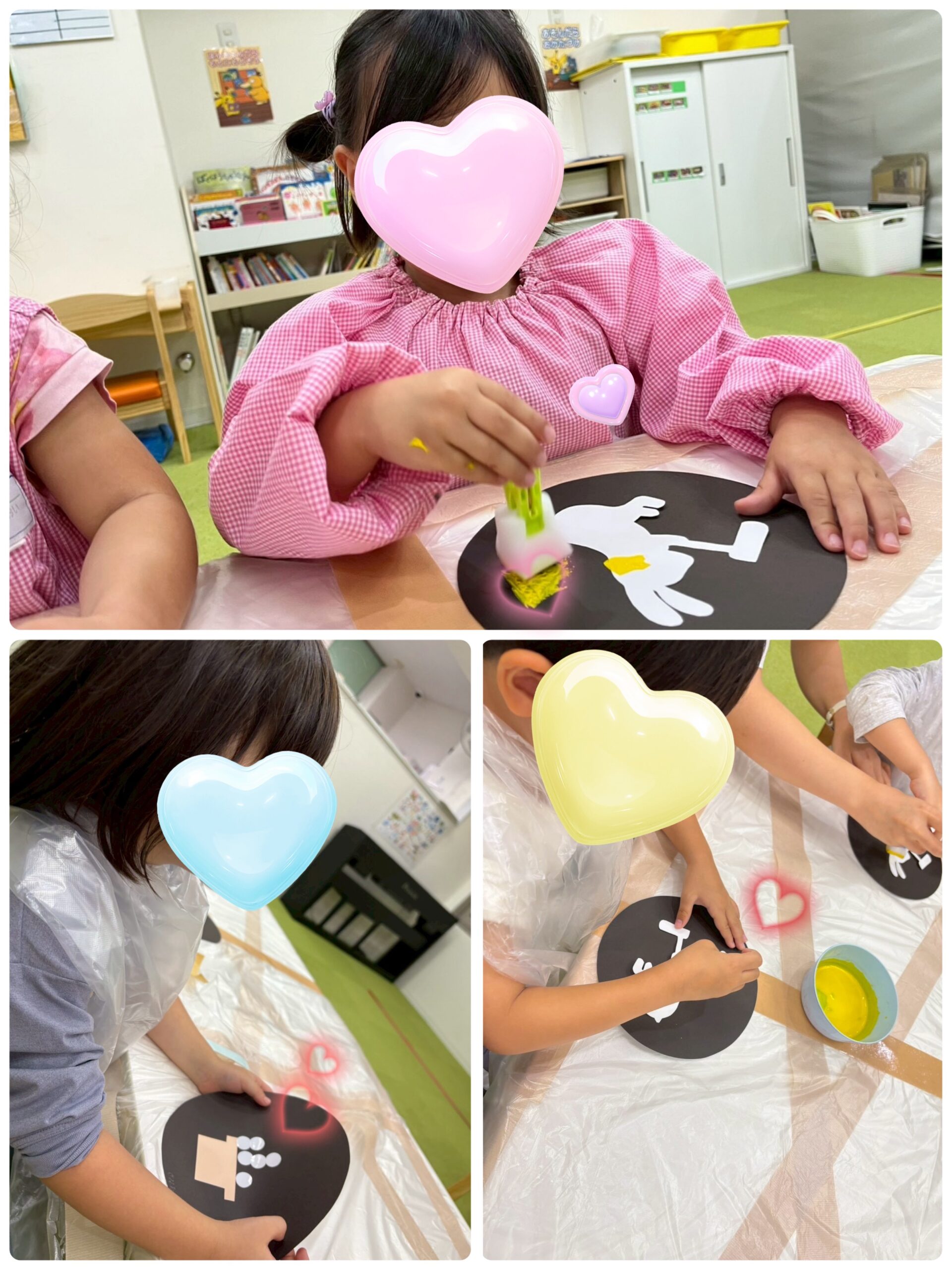 【南堀江】児童発達支援　お月見制作