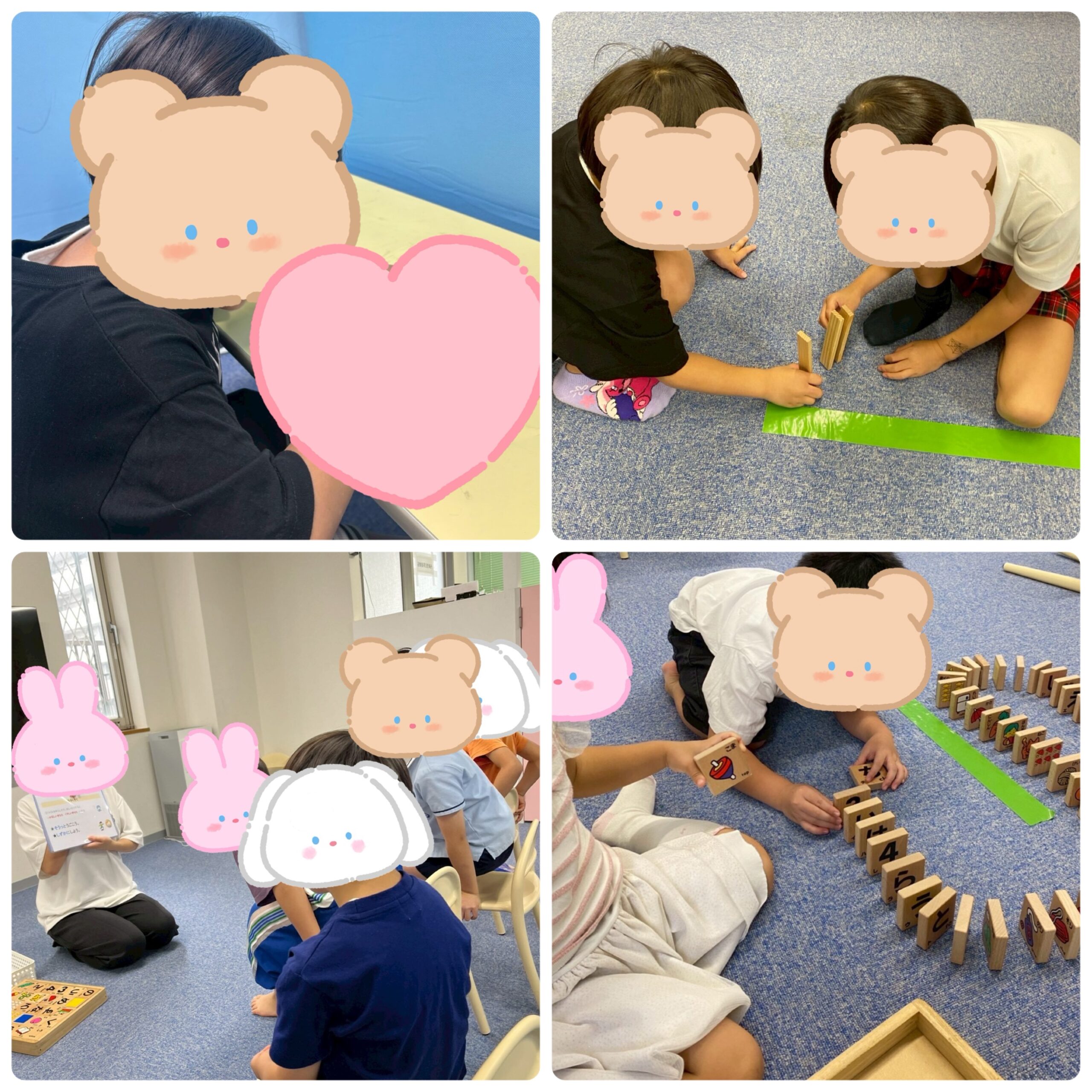 【ハッピープラス南堀江】SST 協力ドミノ第2弾