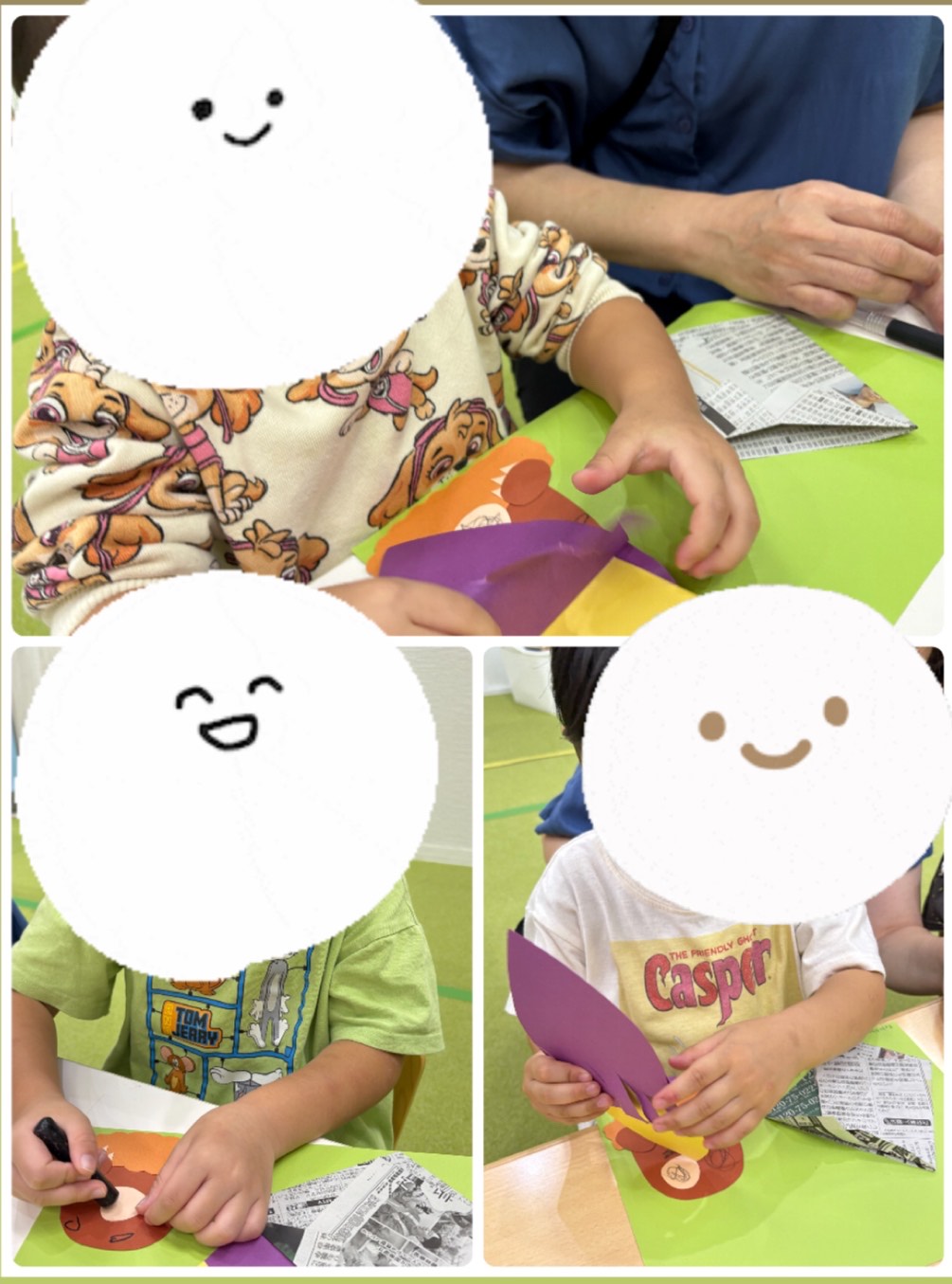 【南堀江】児童発達支援　焼き芋制作