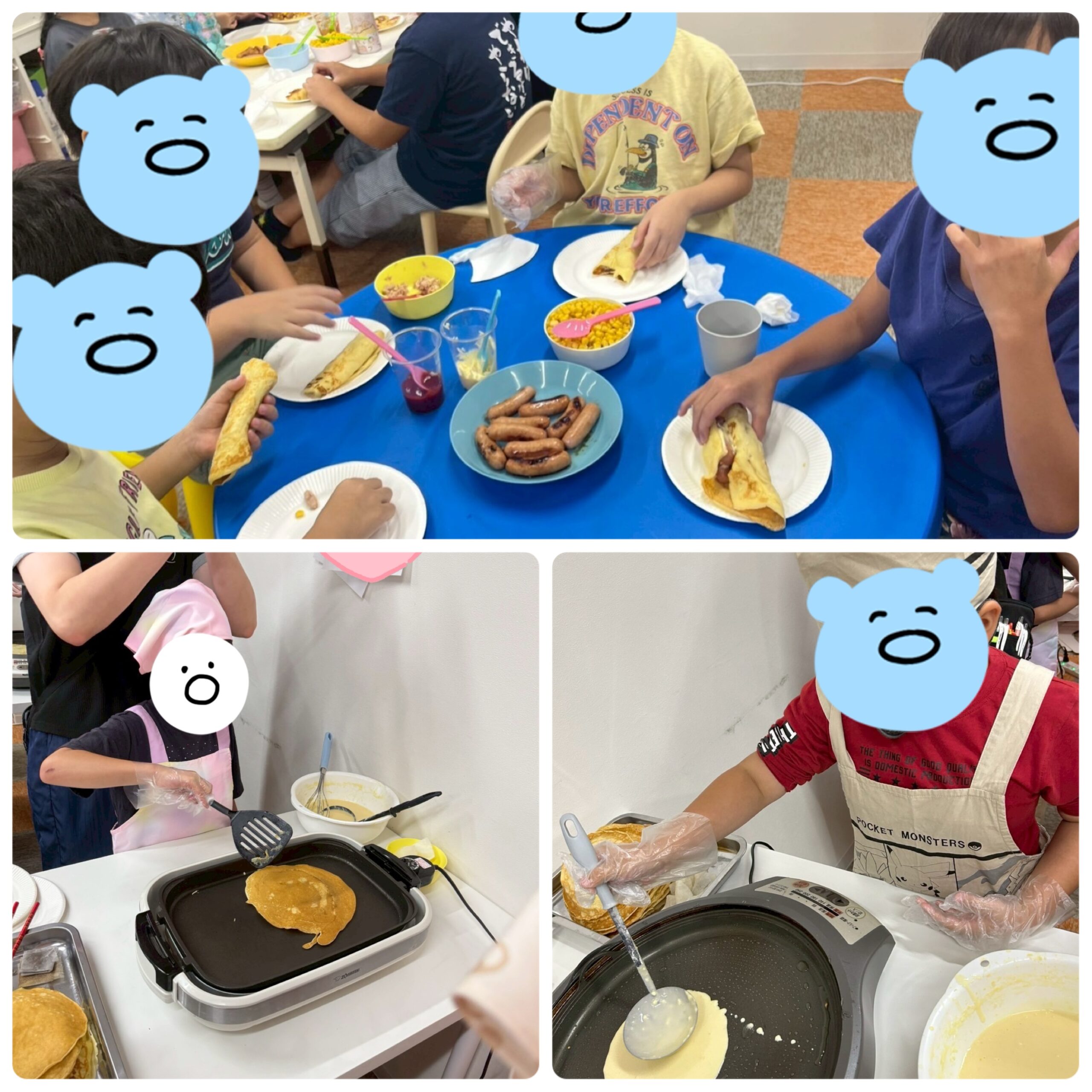 【北堀江】放デイ：クレープ作り🍳