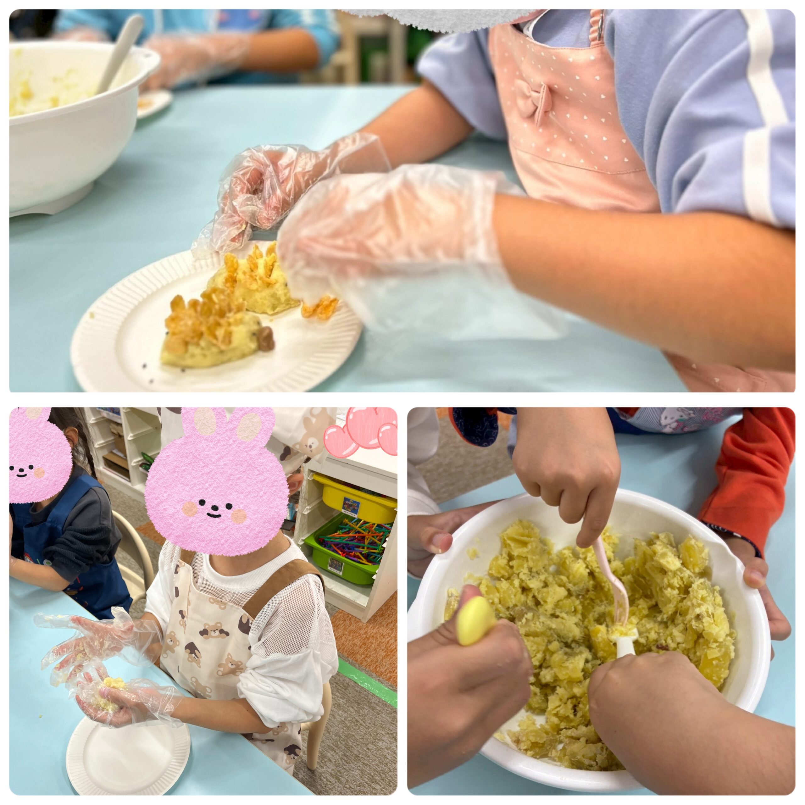 【北堀江】放デイ：公文📖 ハリネズミスイートポテト🍠