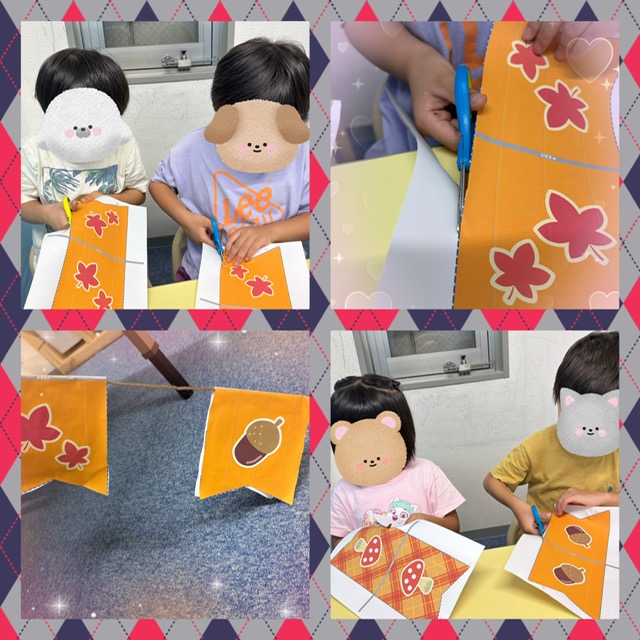 【ハッピープラス南堀江】秋のオーナメントづくり🍂✨