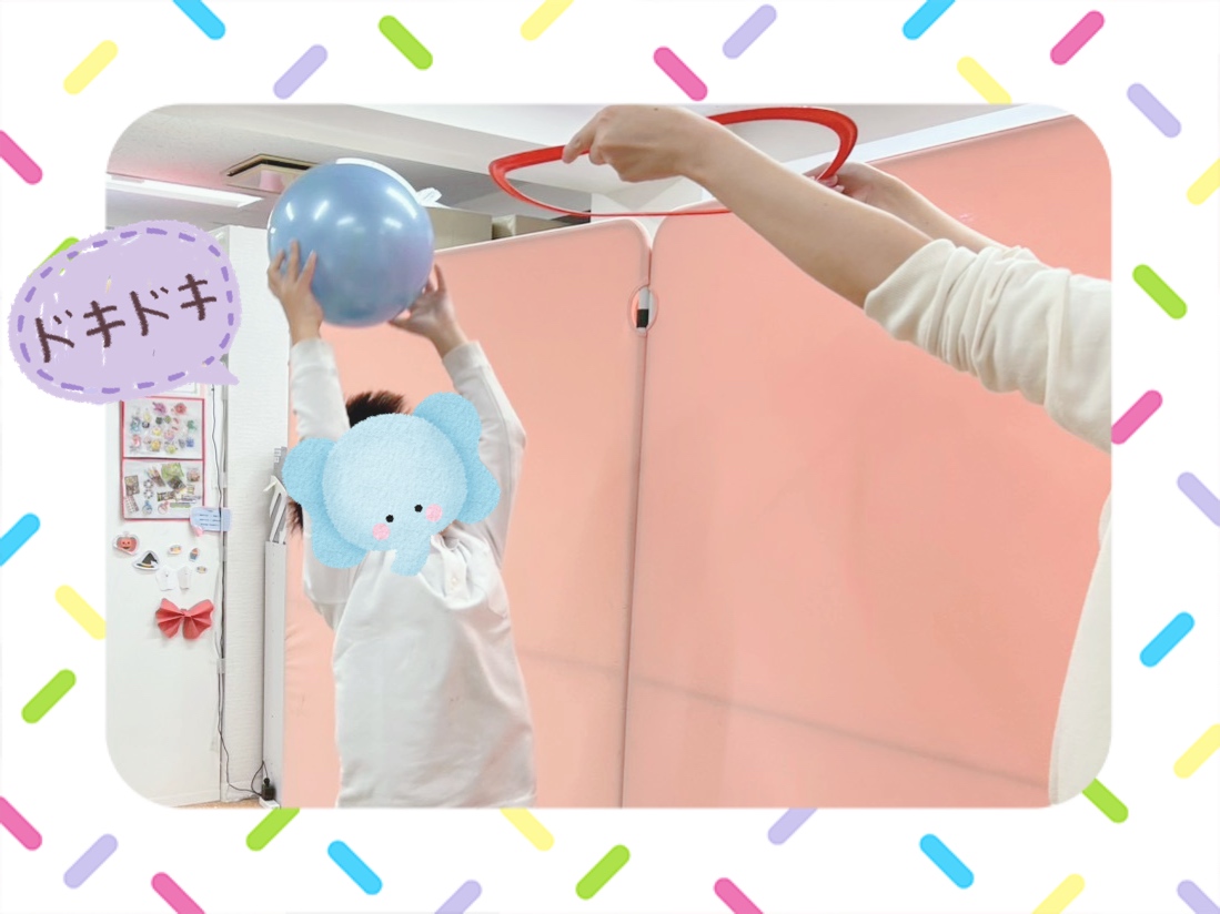 【南堀江】放デイ　バスケットゴールあそび🏀