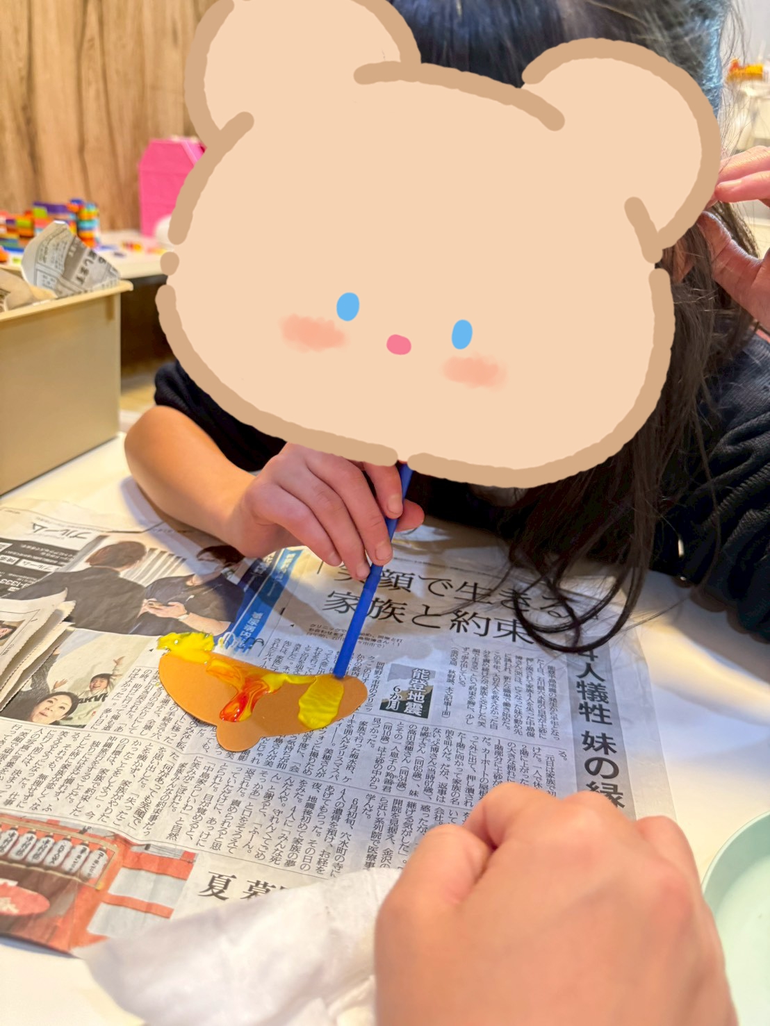 【北堀江】放デイ公文　どんぐり制作