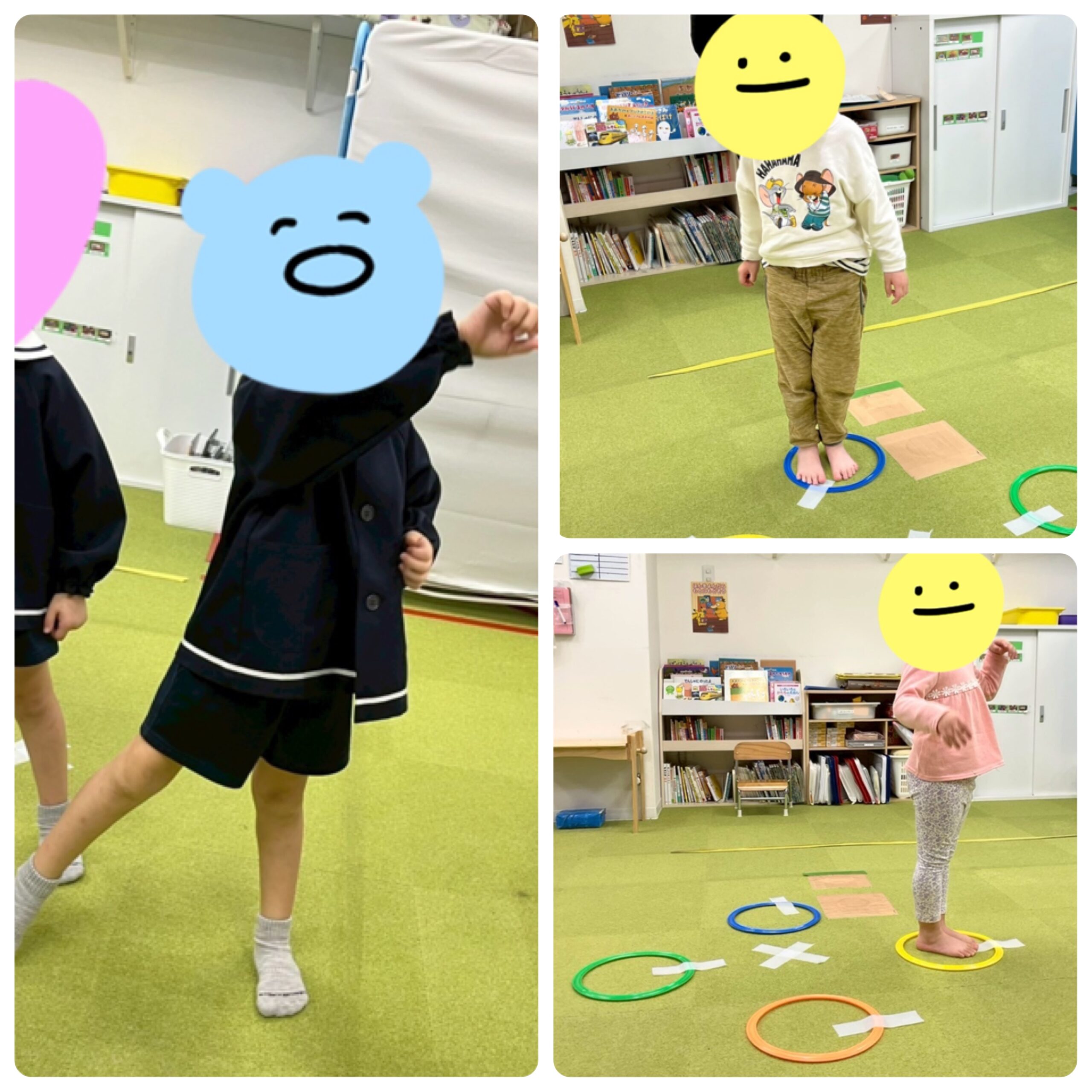 【南堀江】児童発達支援：集団活動「ジャンプ運動」