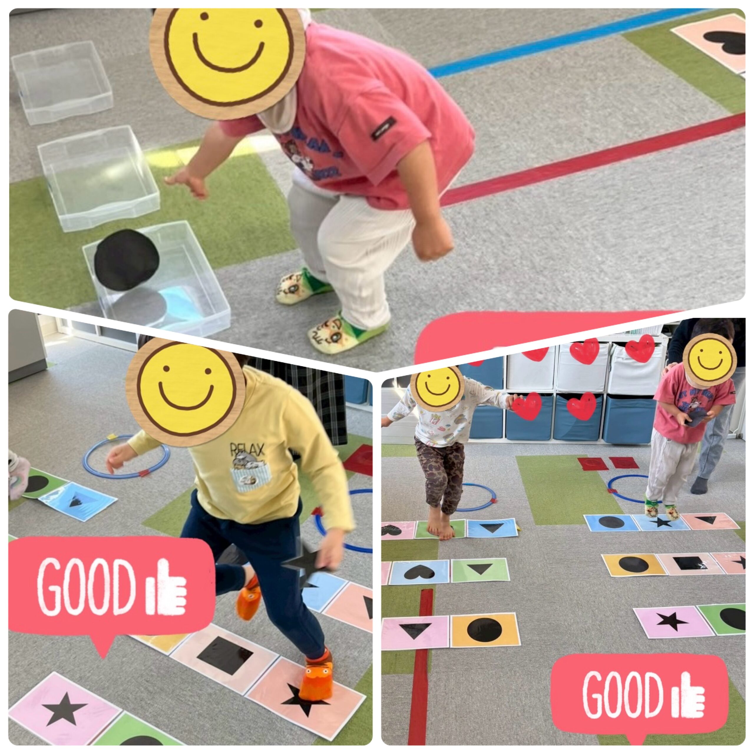 【北堀江】児童発達支援　集団活動　『形を探して歩こう！』