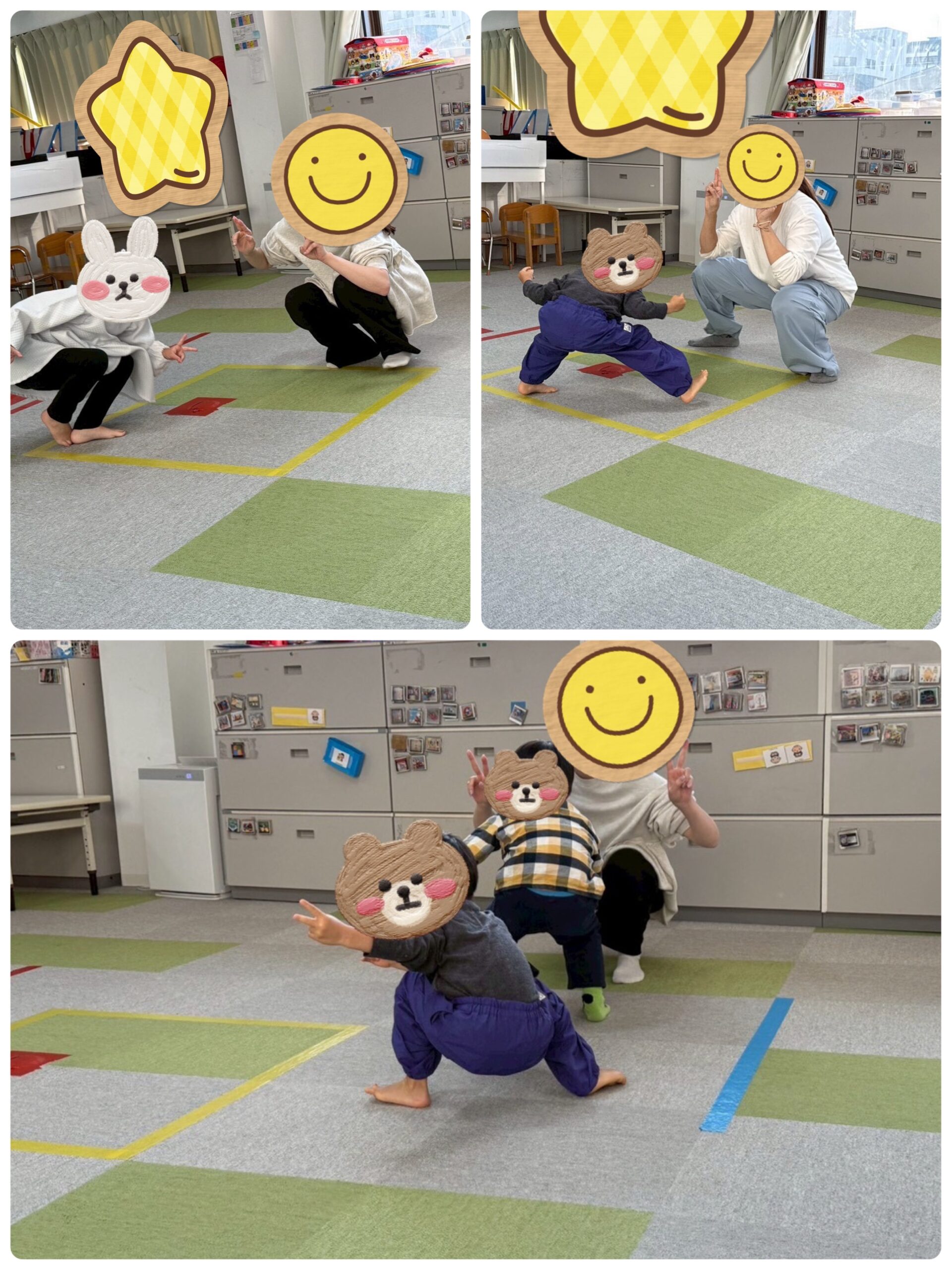 【北堀江】児童発達支援　カニ歩き鬼ごっこ🦀💖