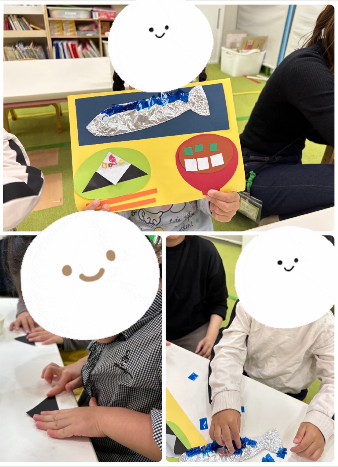 【南堀江】児童発達支援　サンマ制作🐟