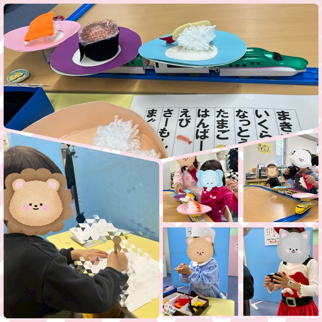 【ハッピープラス南堀江】miniイベント お寿司屋さんごっこ🍣 SST