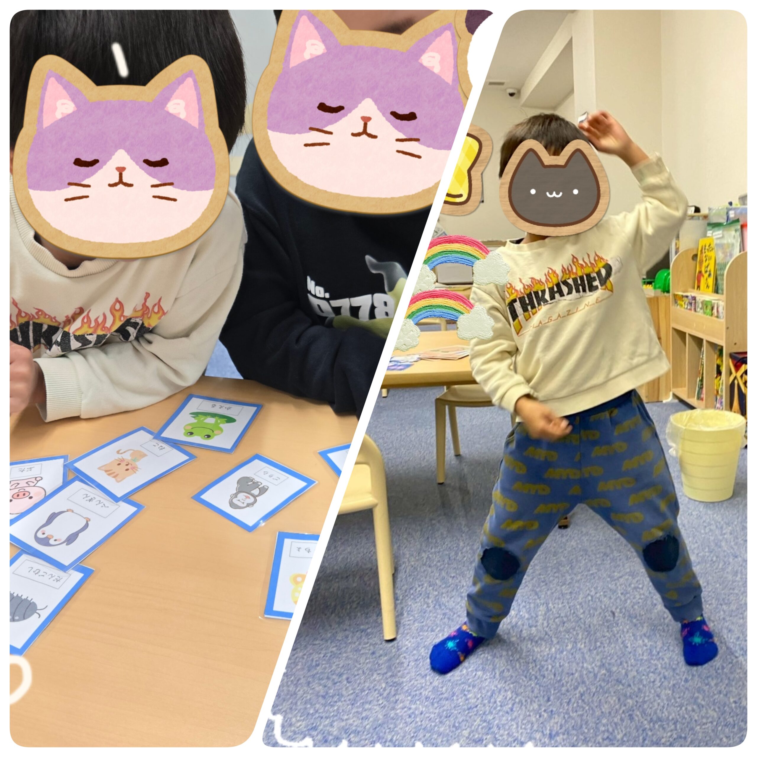 【ハッピープラス南堀江】動物ジェスチャーゲームPERT2