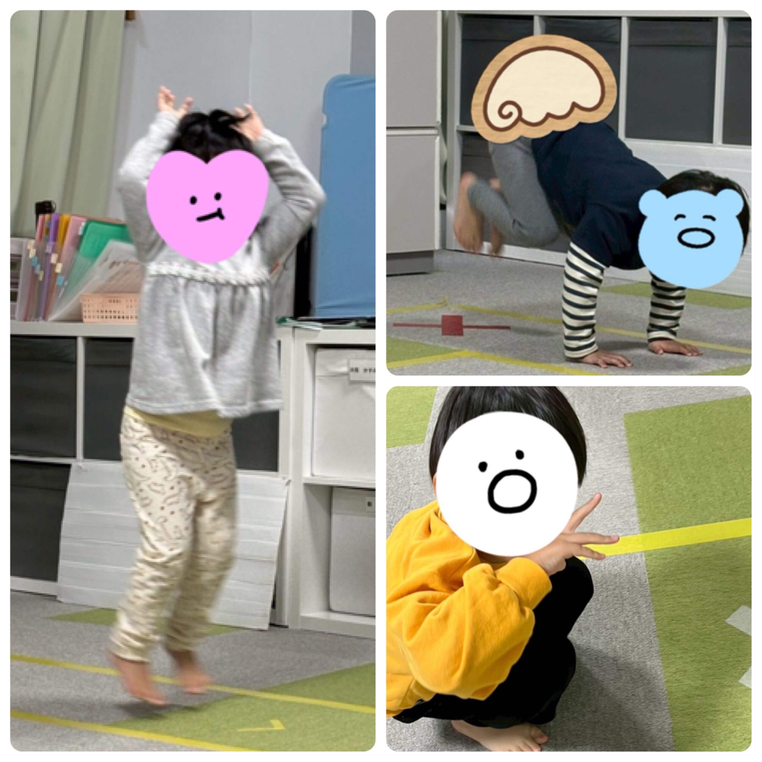 【北堀江】児童発達支援　集団作業療法「動物歩き👣」