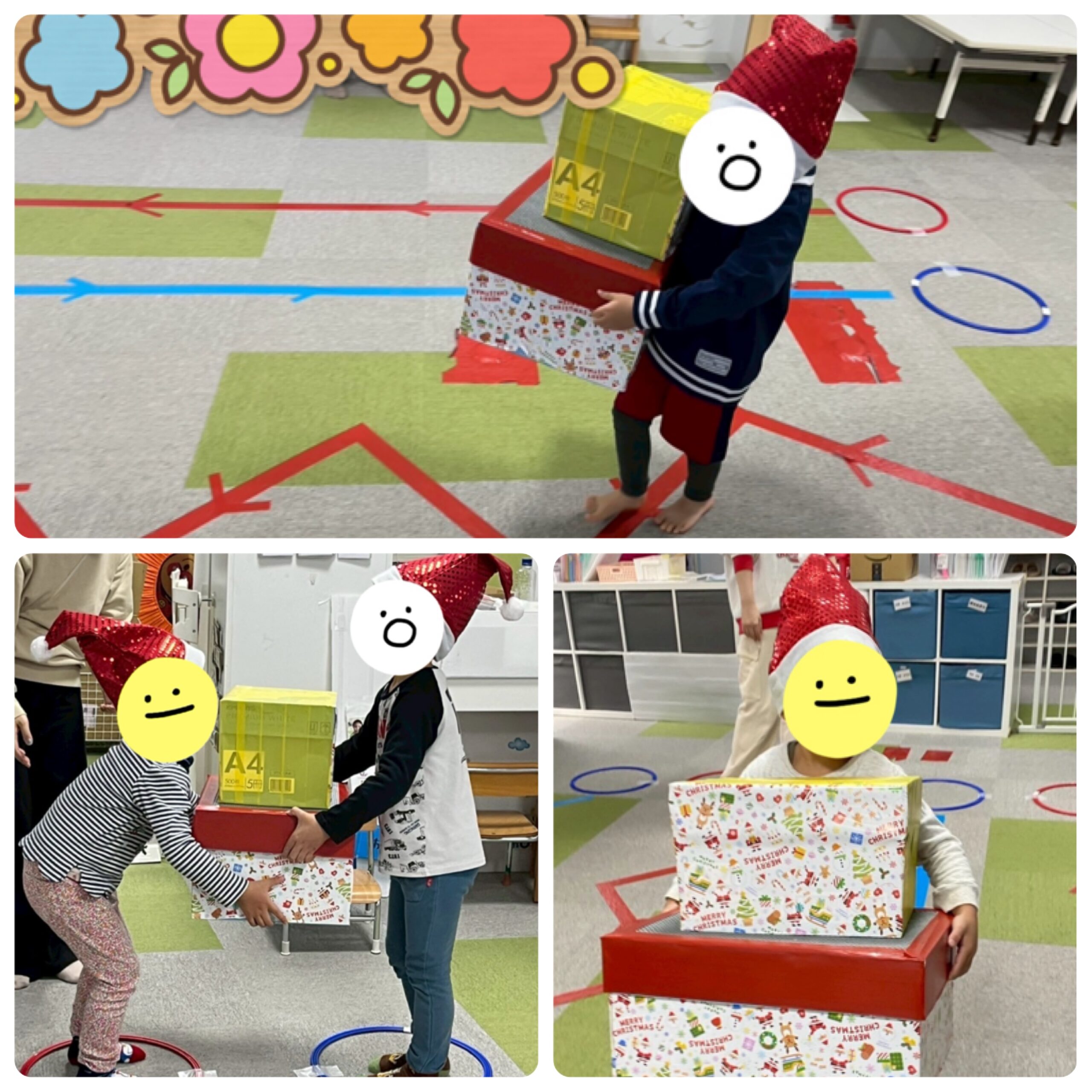 【北堀江】児童発達支援　集団活動「プレゼント運び🎁」