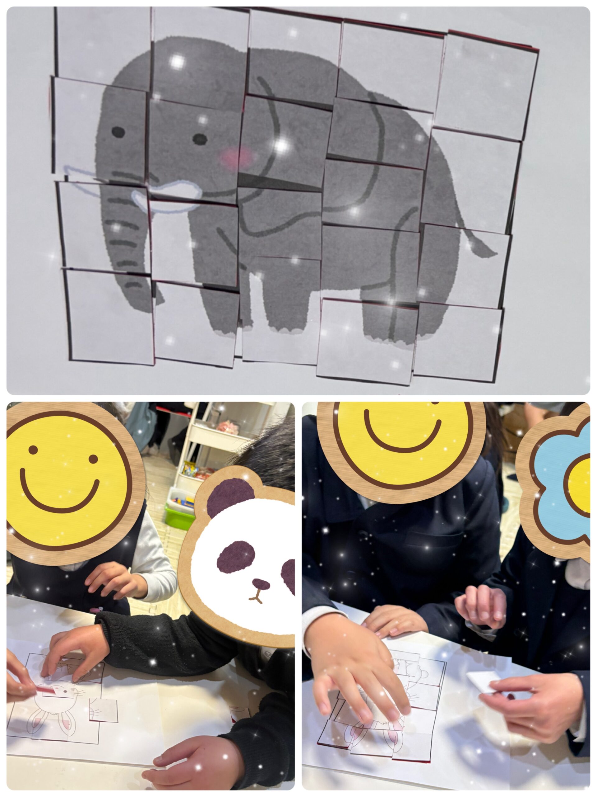 【北堀江】放デイ：公文📖　 協力パズル🧩