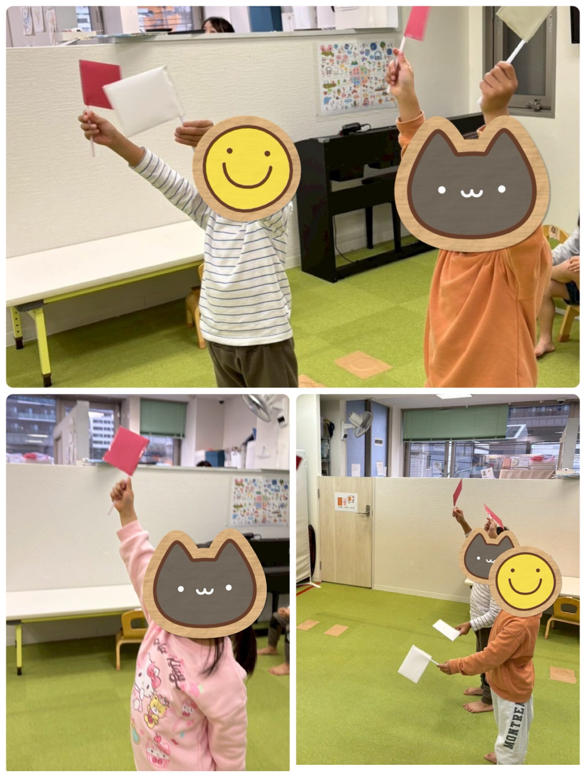 【南堀江】児童発達支援：旗揚げゲーム🚩